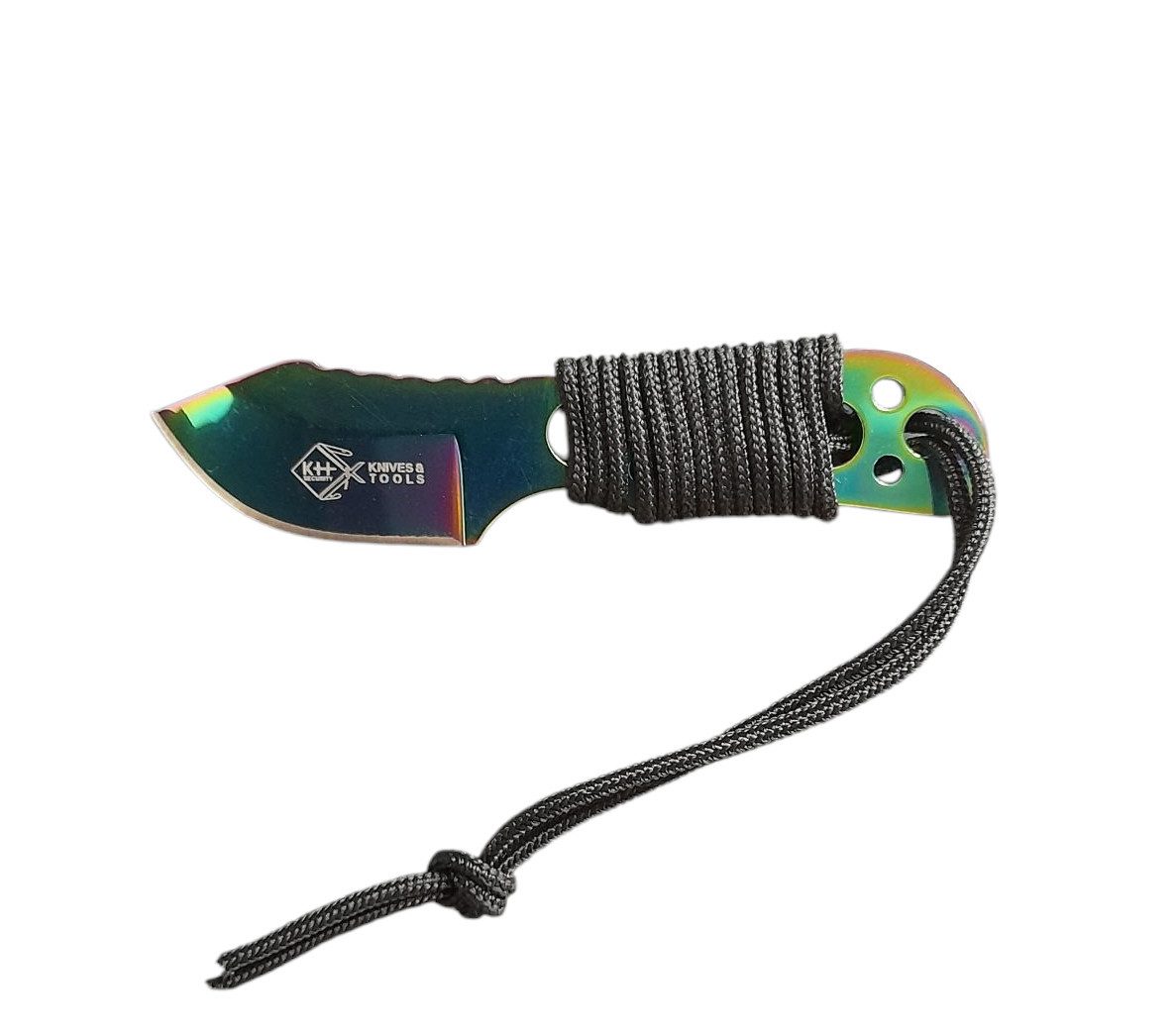 Universalmesser KH-Security Neckknife "Little Rainbow" mit Kydex Scheide