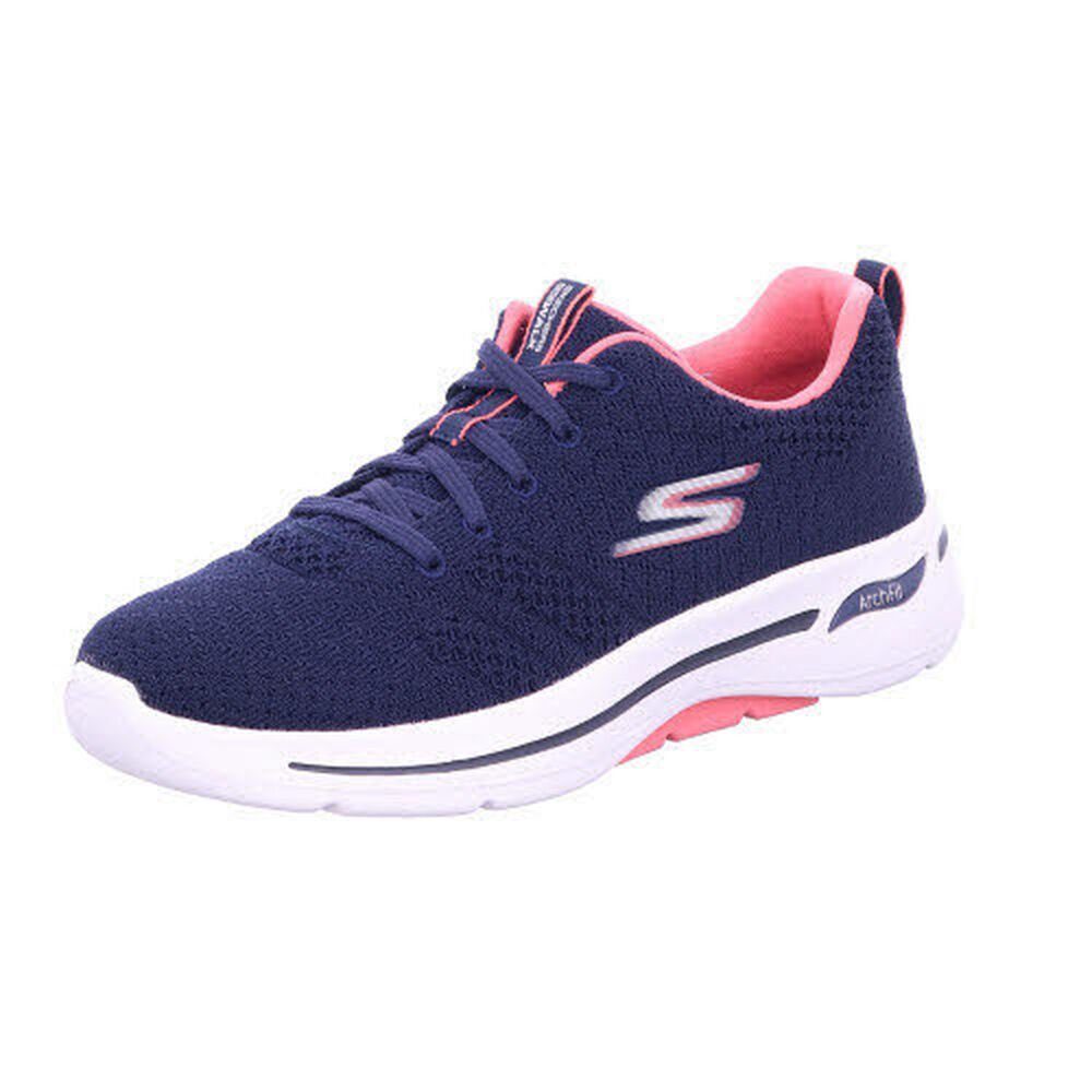 (2-tlg) Sneaker Lowtop-Sneaker navy/coral Skechers