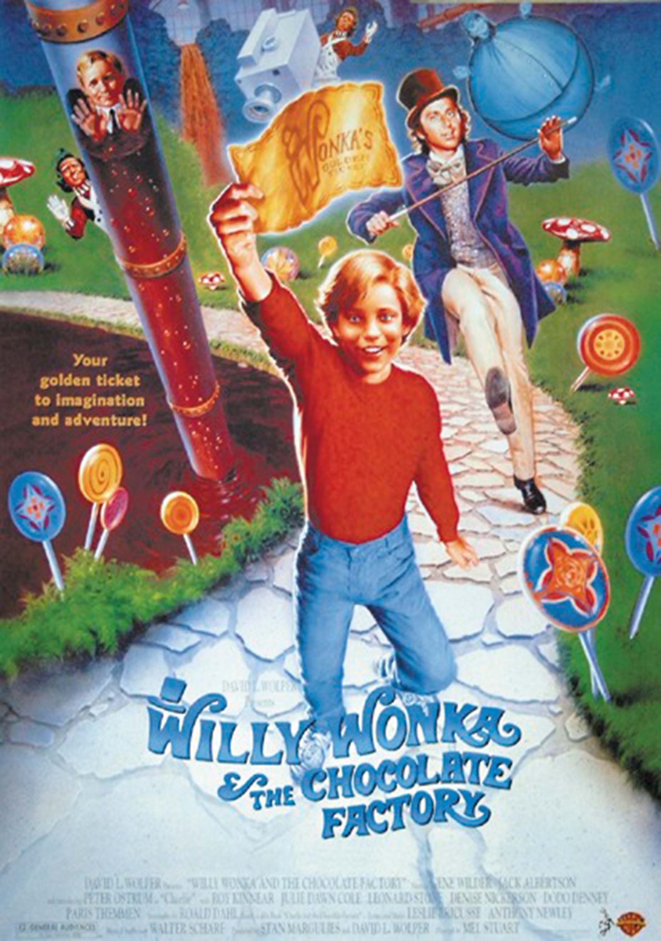 Close Up Poster Willy Wonka & the Chocolate F actory Poster 68,5 x 101,5 cm