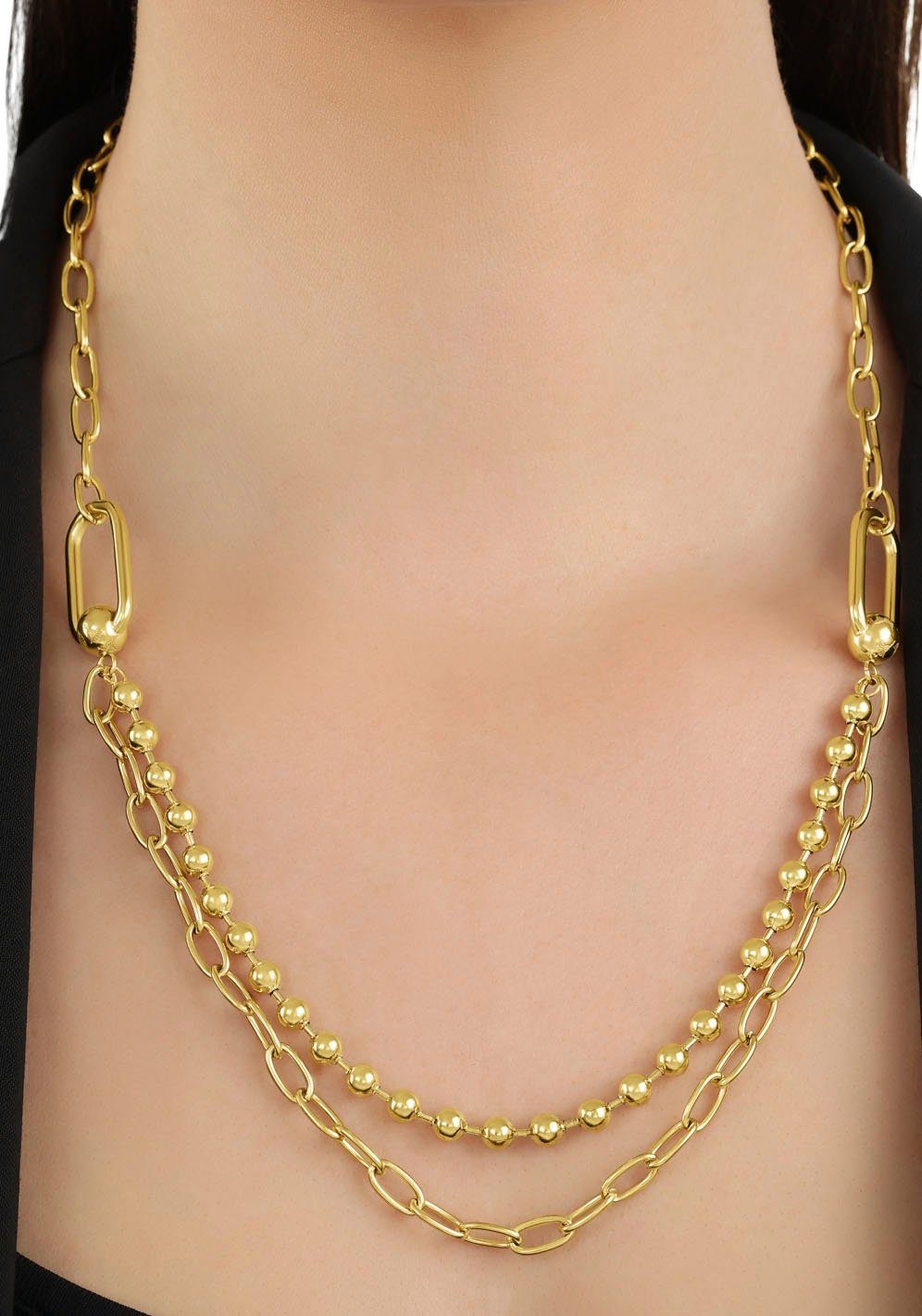 JOOP! Gliederkette 2036801 gelb|goldfarb...