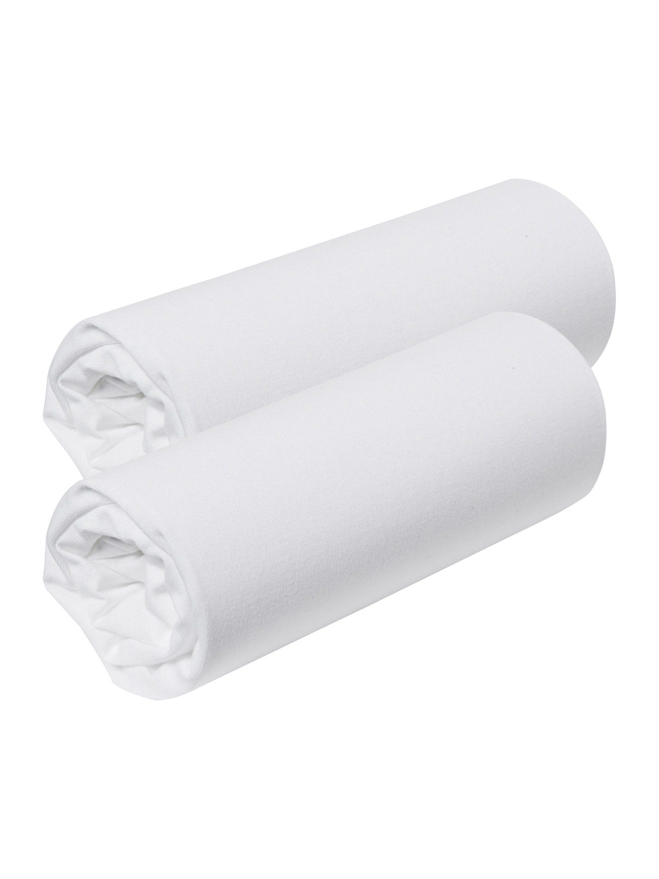 vertbaudet Babybettbezug Spannbettlaken für Babywiege, 2er-Pack