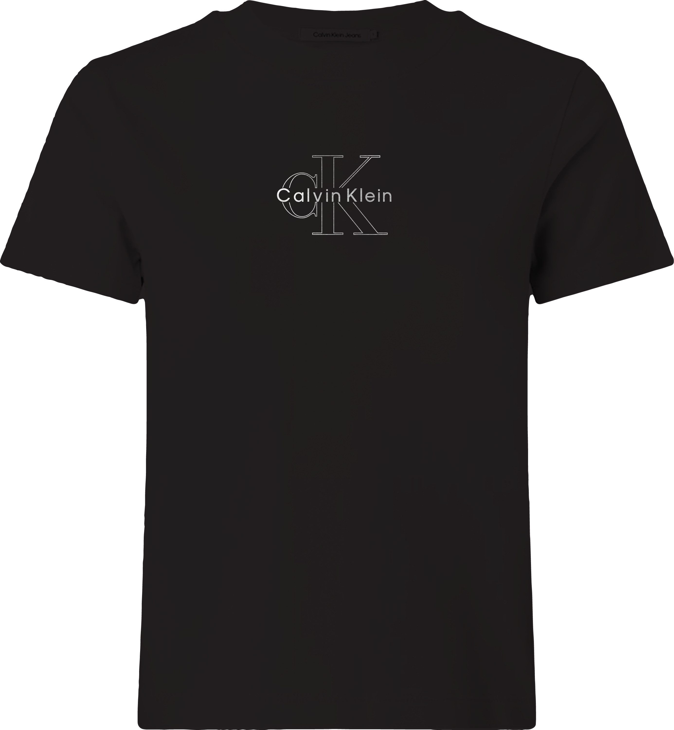 Calvin Klein Jeans T-Shirt SS CLASSIC FOIL MONOLOGO TEE Mit Metallic-Logo