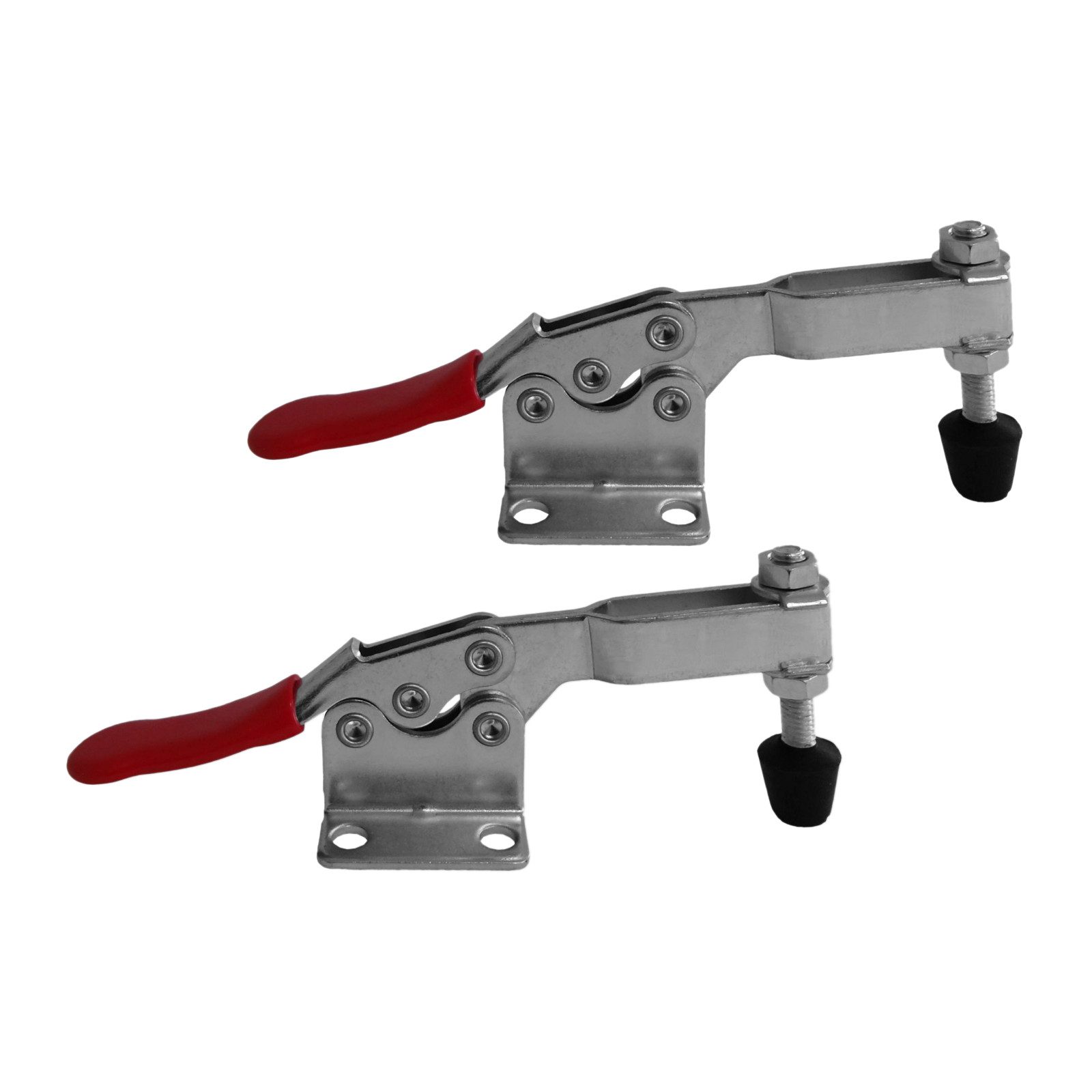 SO-TECH® Зажимы Klemmhalter Kniehebelspanner Schnellspanner Kniehebelklemme, (2-St), Knebelklemme Haltekraft bis zu 90 kg 85°