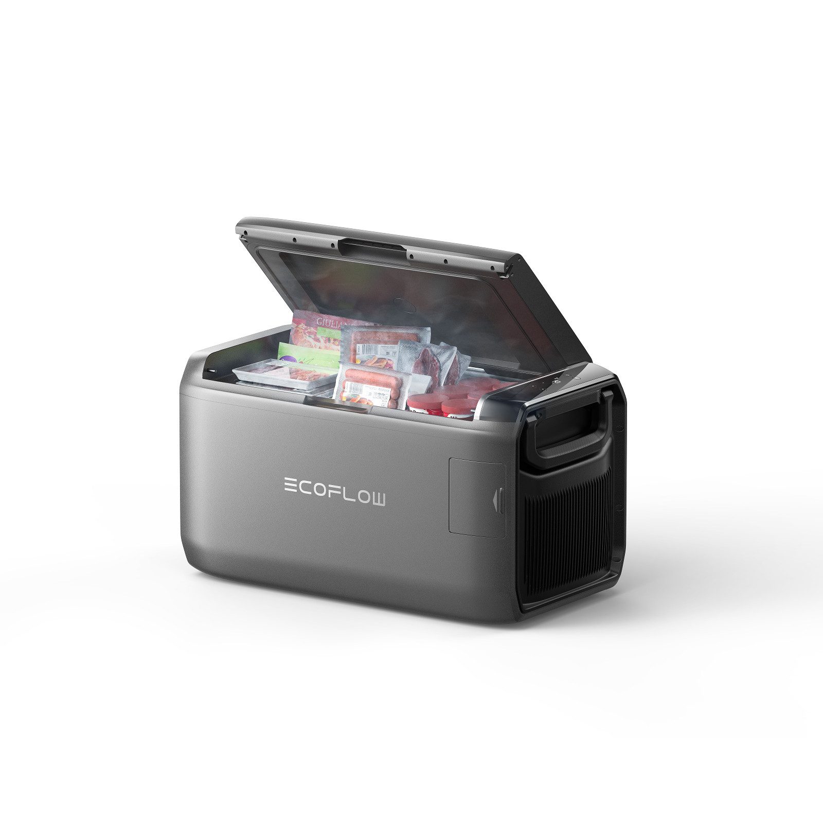 Ecoflow Kühlbox EcoFlow GLACIER Tragbare Kühl- und Gefrierbox, 35L / 45L / 55L, App-gesteuerter Kühlbox, für Camping, Roadtrips und Angeln