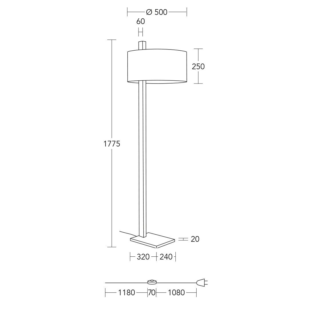 HerzBlut LED Stehlampe Lydia, E27 günstig online kaufen