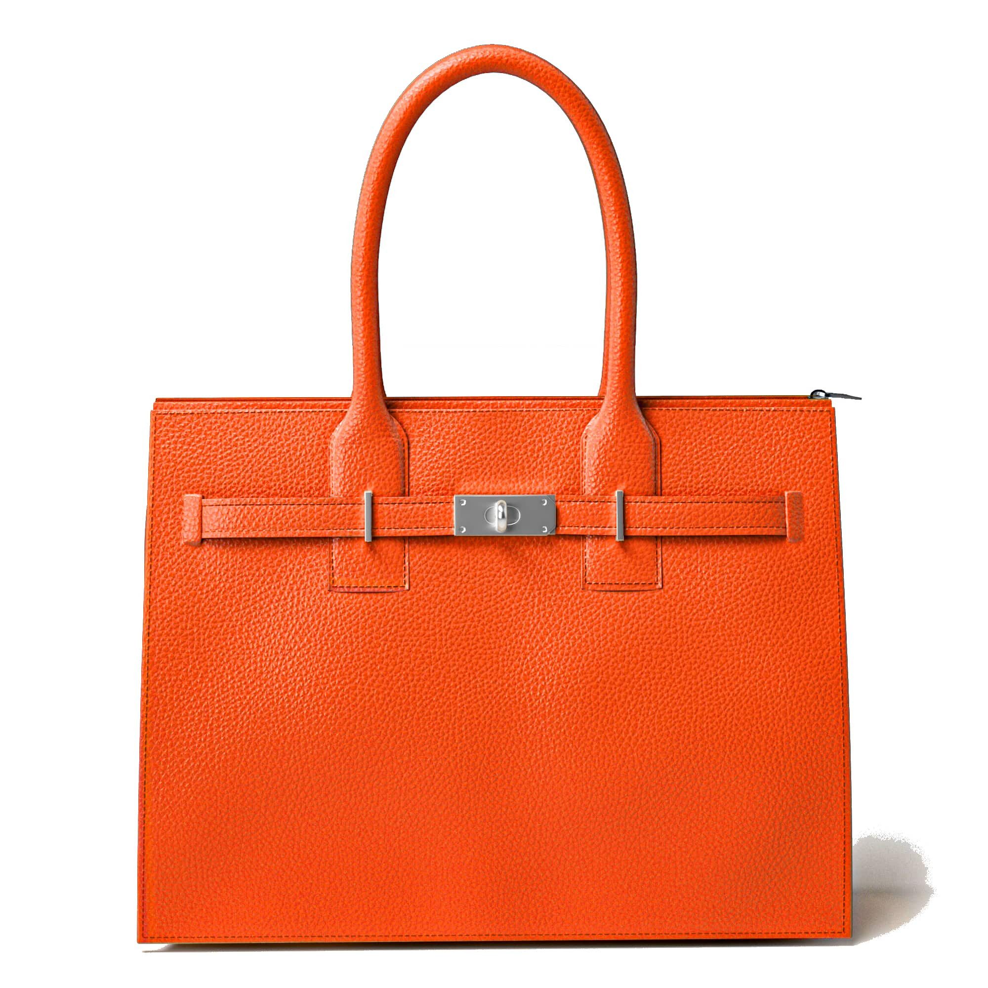 Henkeltasche Damen Umhänge Handtasche aus Echtleder – Made in Italy