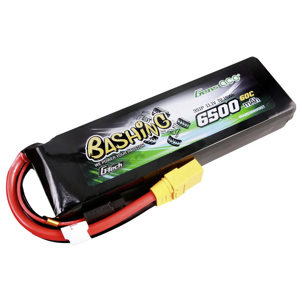 Gens ace Gens ace Modellbau-Akkupack (LiPo) 11.1 V 6500 mAh Hardcase XT90 Akku 6500 mAh