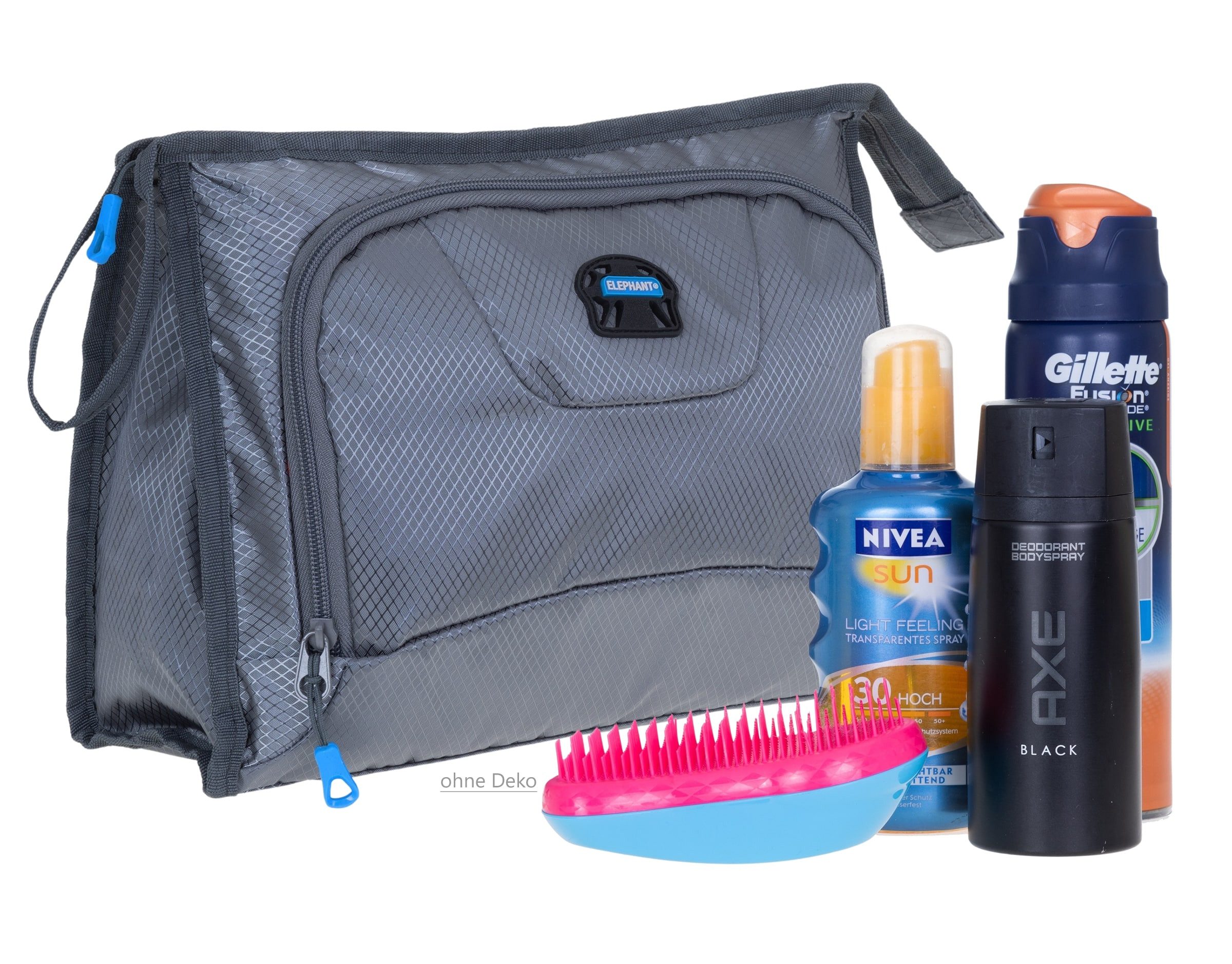 ELEPHANT Kulturbeutel Kulturtasche Trainer groß Kosmetiktasche, Washbag Reise Gepäck Beautycase Tasche