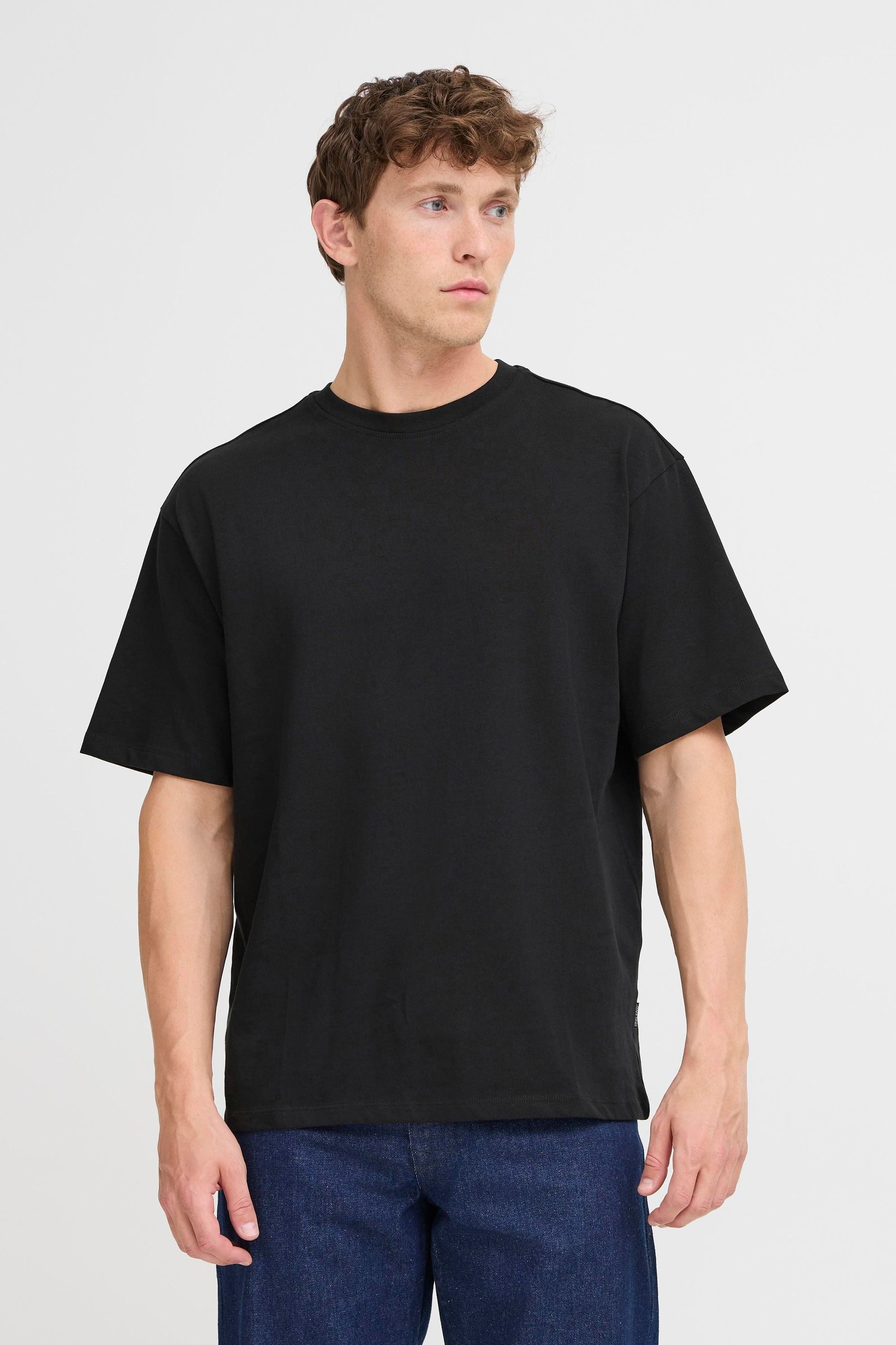 Blend Rundhalsshirt BHFISHER Basic Oversized T-Shirt günstig online kaufen