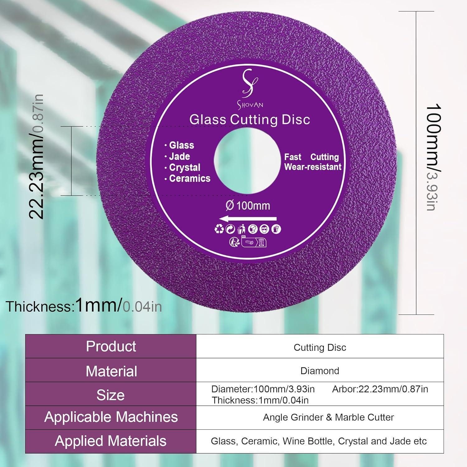 LuxusKollektion Multitool 3 Stück Glasschneider Diamantscheibe 100x22,23 mm günstig online kaufen