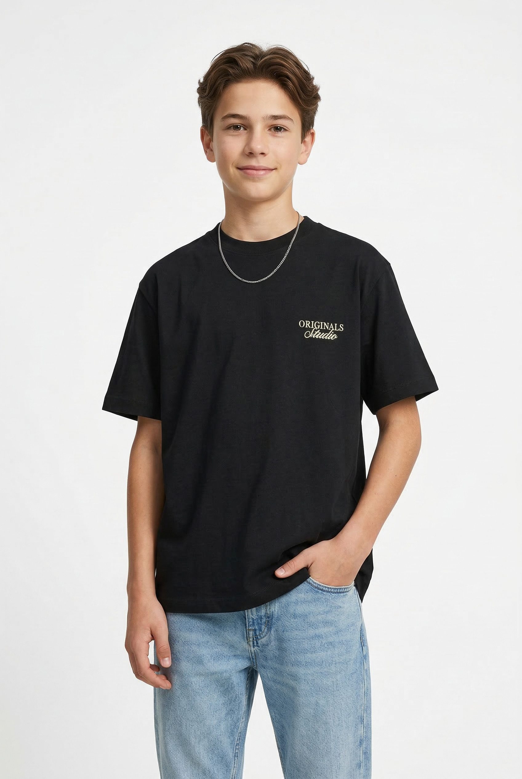 T-Shirt JORNORREBRO TYPO TEE SS CREW NECK SN JNR