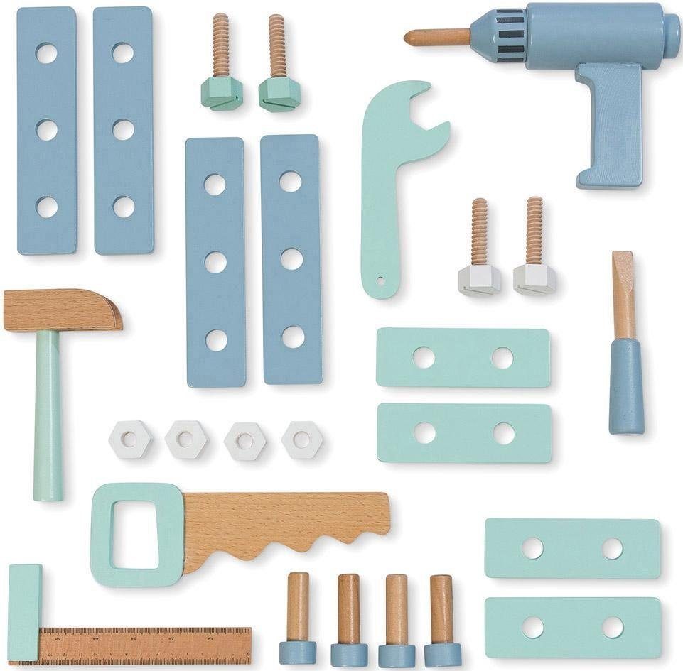 MUSTERKIND® Spielwerkbank Fagus, warmgrau/natur günstig online kaufen