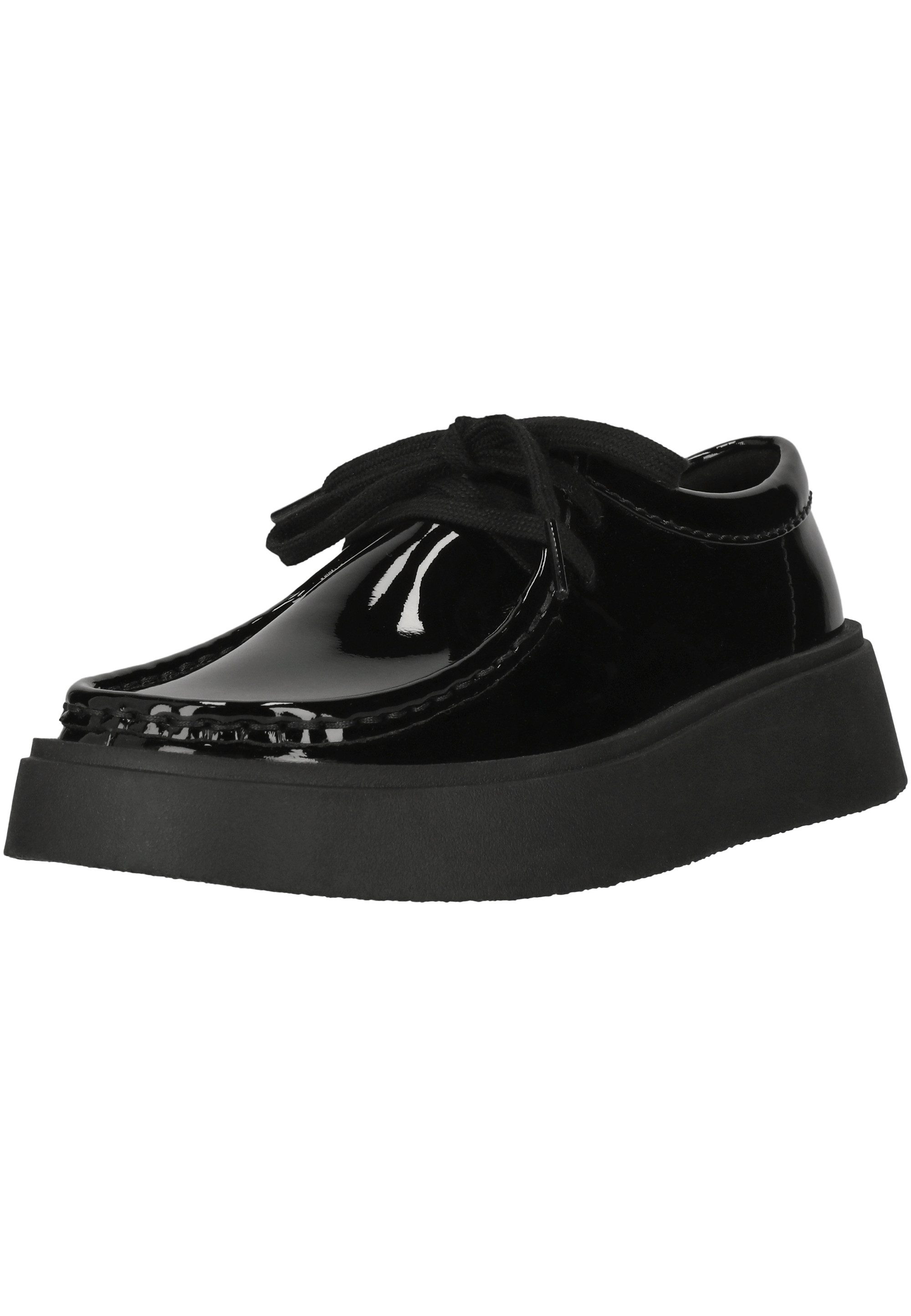 Clarks Torview Schnürschuh in toller Lack-Optik günstig online kaufen