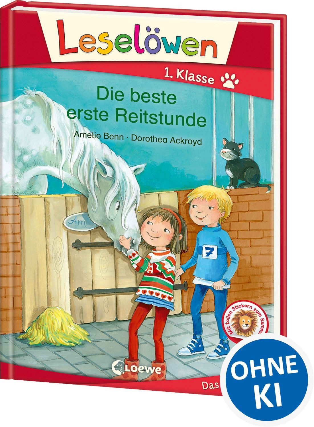 Leselöwen 1. Klasse - Die beste erste Reitstunde / Amelie Benn