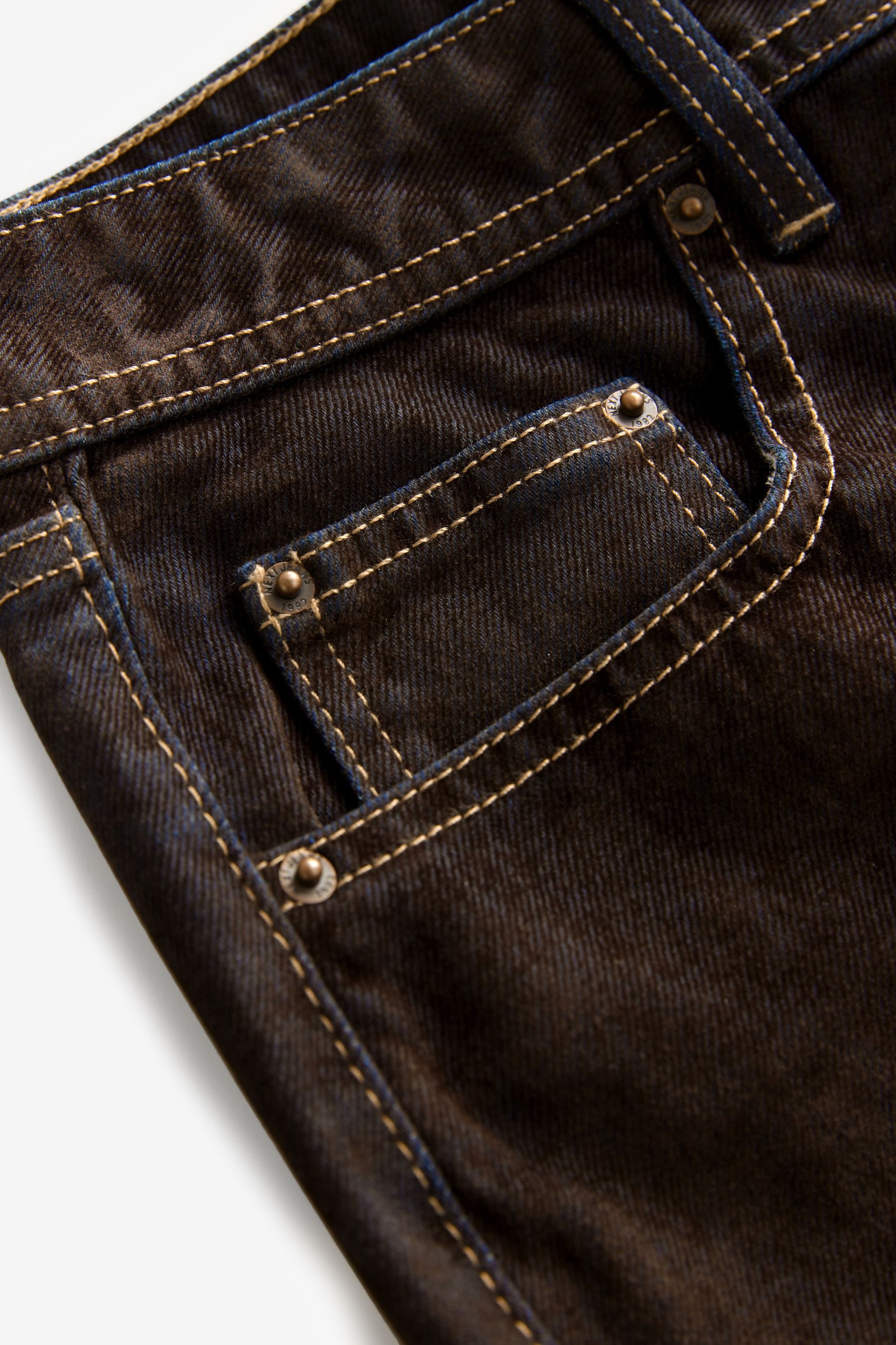Next Bootcut-Jeans Lockere Jeans aus 100 % Baumwolle im Boot Cut (1-tlg)