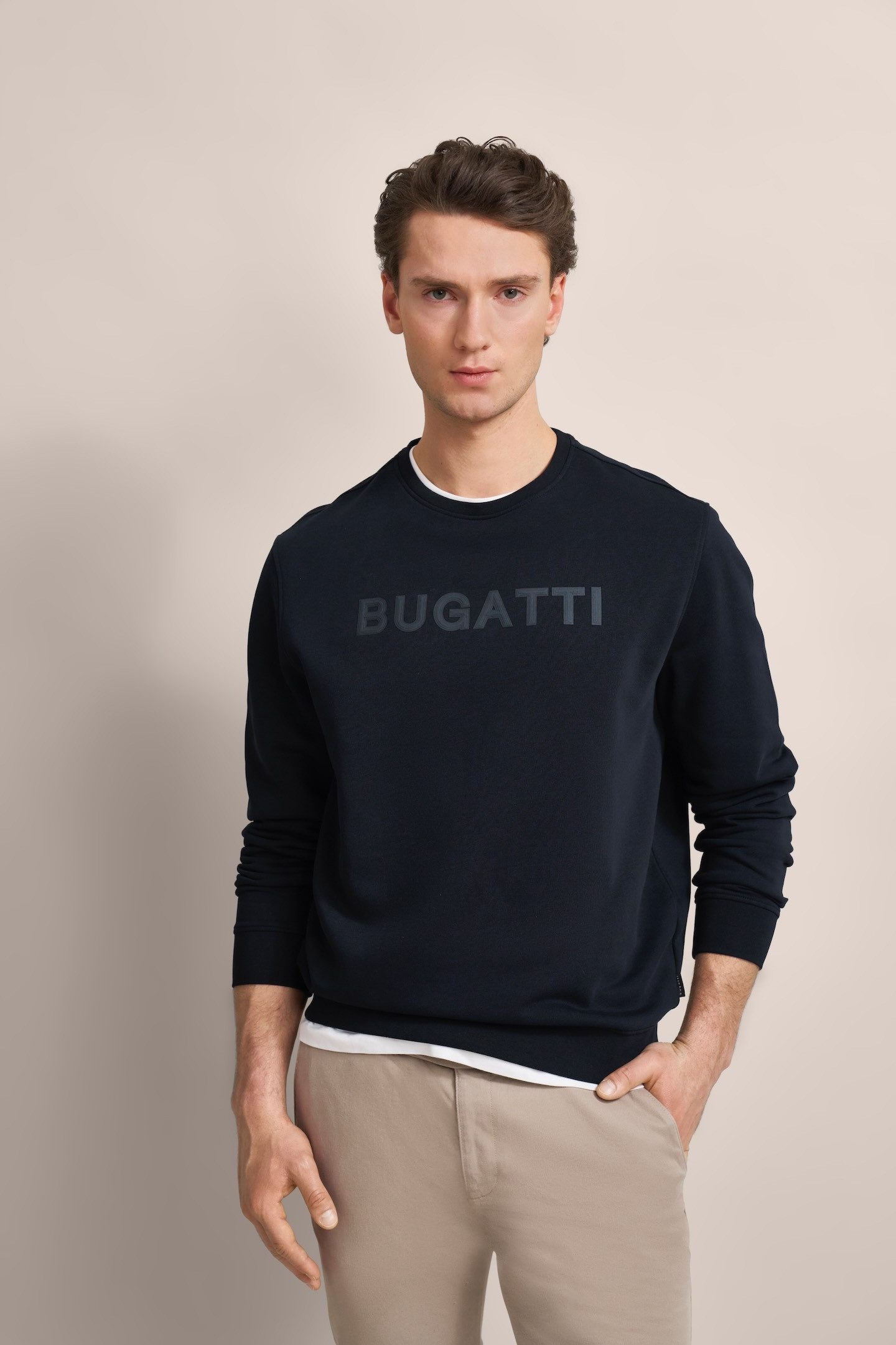 bugatti Sweatshirt mit 3-D-Print