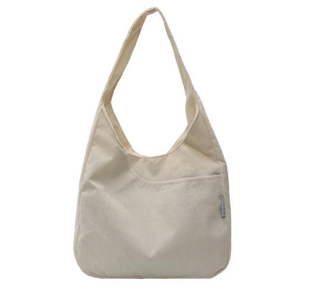 nsihing Umhängetasche Umhängetasche Corduroy Damen Herren Retro mit Multi-Taschen, Große Kapazität, Schultertasche für Arbeit, College, Alltag