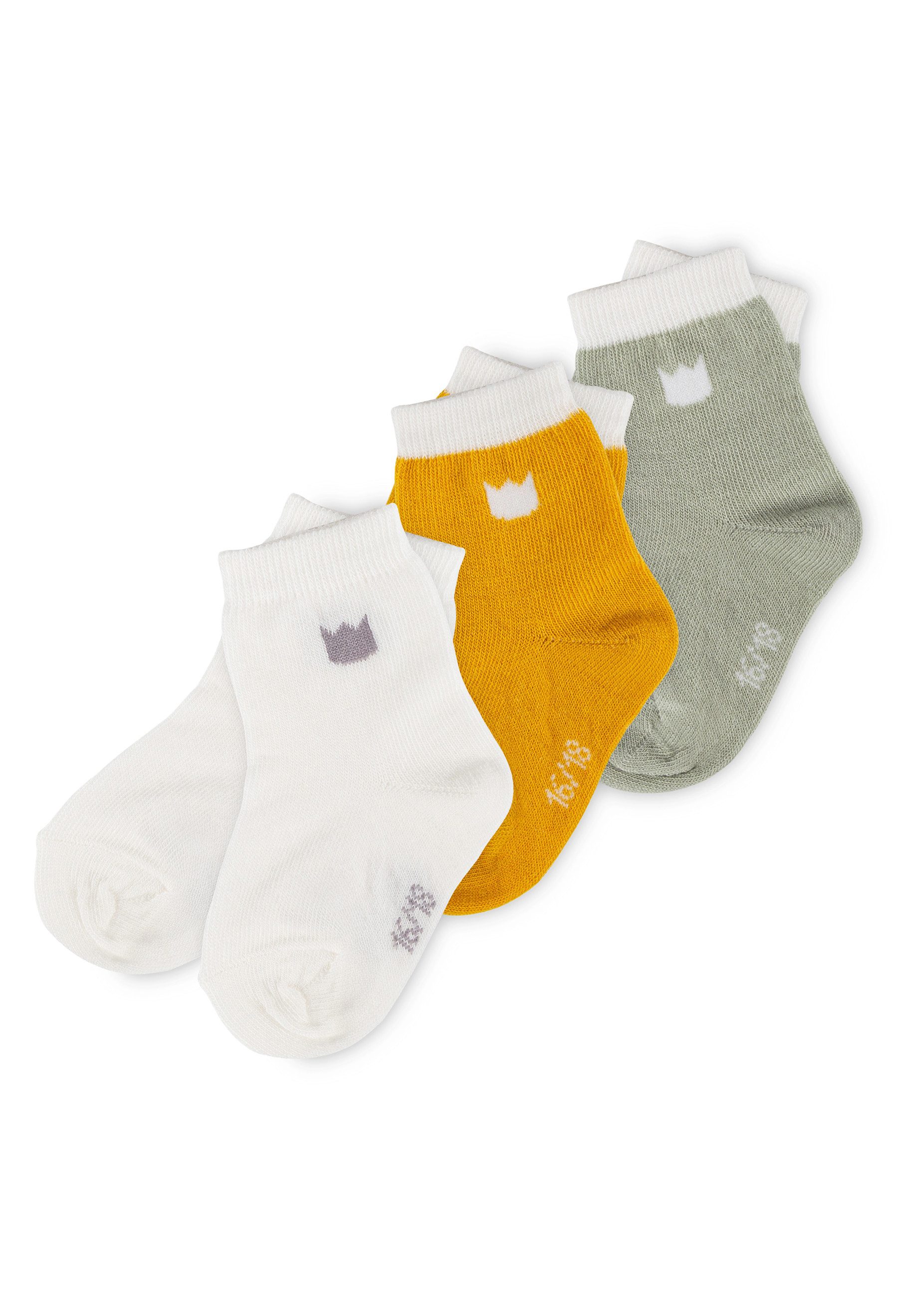 Sigikid Socken Sockenset 3er Classic Baby für Babys (3-Paar)