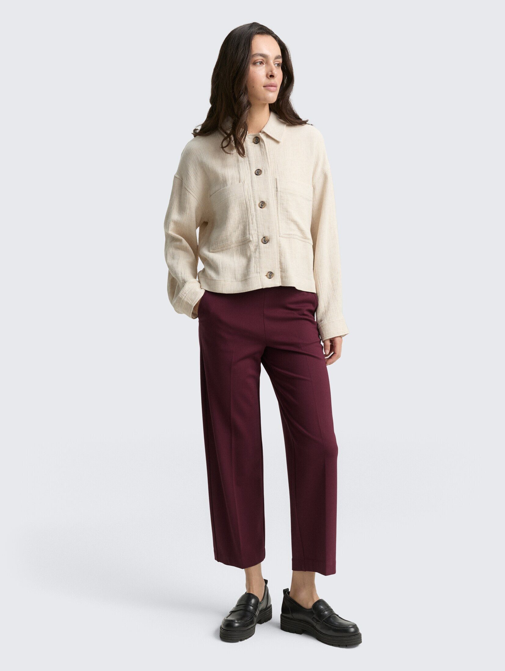 TOM TAILOR 7/8-Hose Hosen & Chino Cropped TTMIA Straight Hose günstig online kaufen