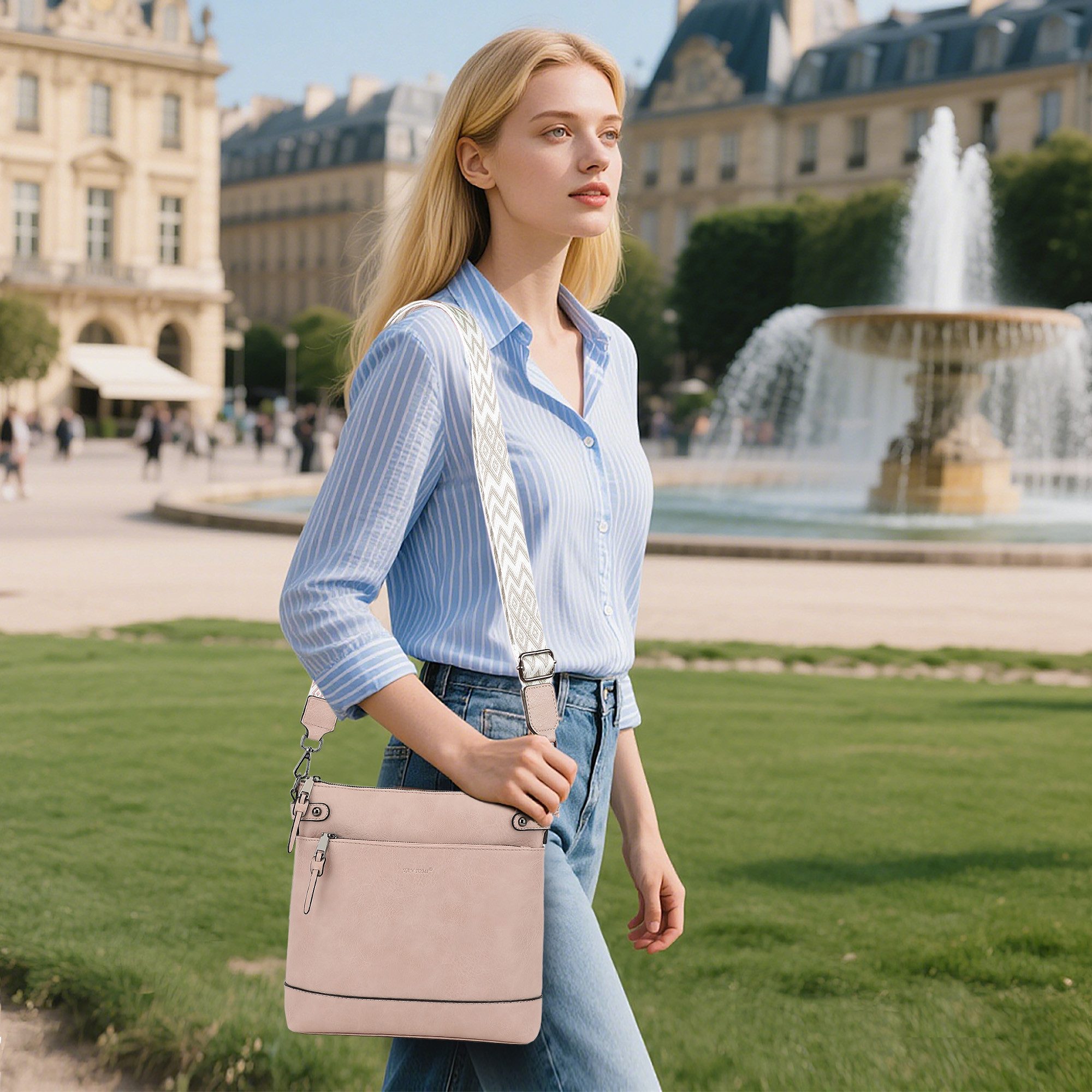 TAN.TOMI Umhängetasche Damen Mittel Crossbody Bag Leicht Schultertasche Tas günstig online kaufen