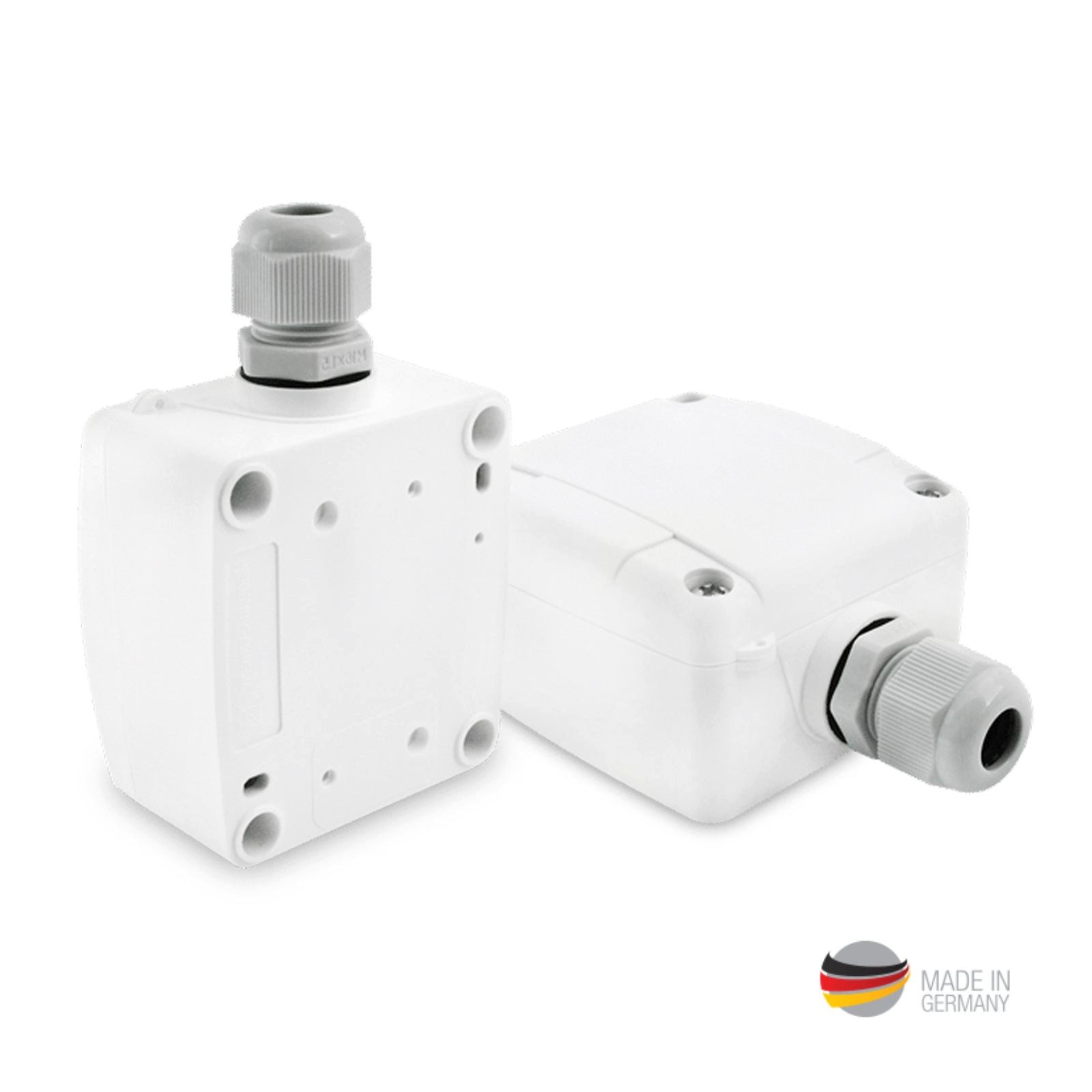 ganz24 Thermodetektor Aussentemperaturfühler NTC5K, NTC10K und PT1000, Robustes Gehäuse