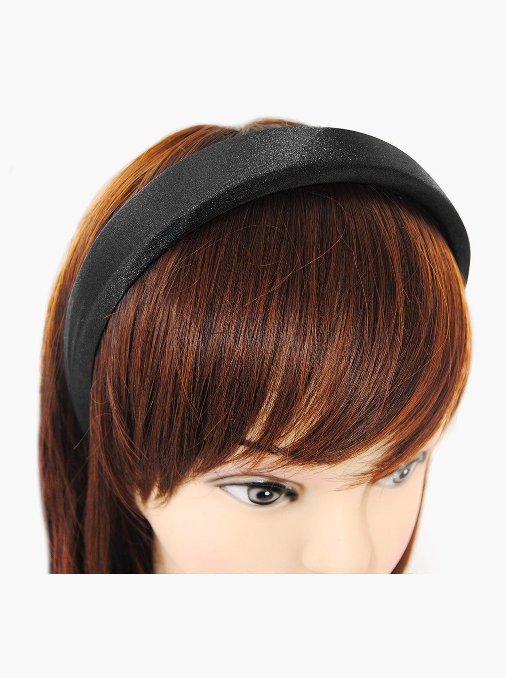 axy Haarreif Haarreif mit Stoff gepolstertes Candy Colours, Vintage Damen Haareifen Haarband Satin Bezogen