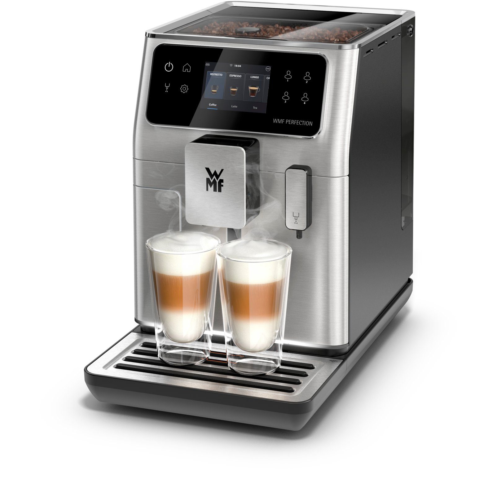 WMF Kaffeevollautomat Perfection 640, (41 x 25 x 37,1 cm, 15 bar, 1550 W)