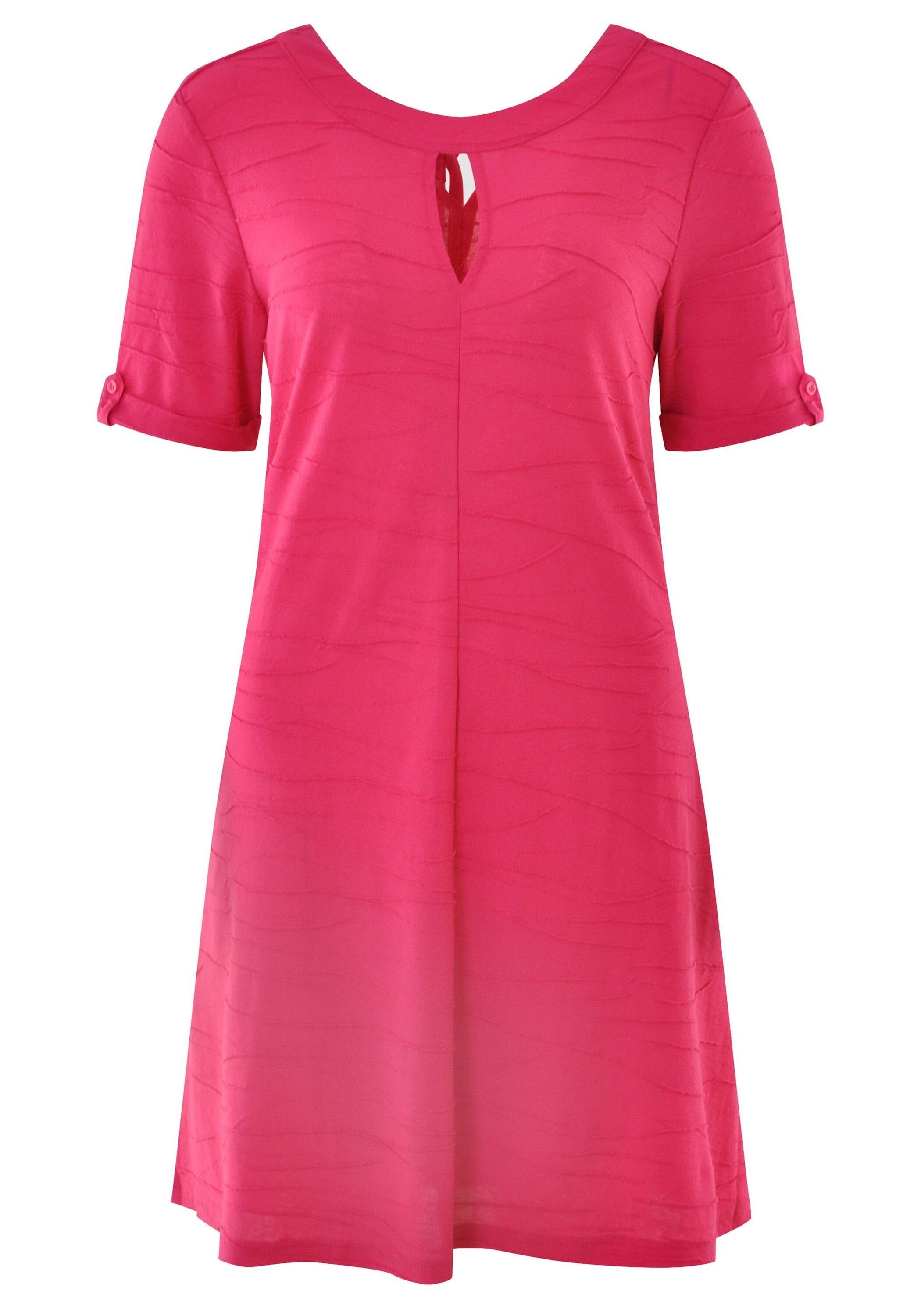 NAVIGAZIONE A-Linien-Kleid (1-tlg) mit Schlüsselloch-Aussparung günstig online kaufen