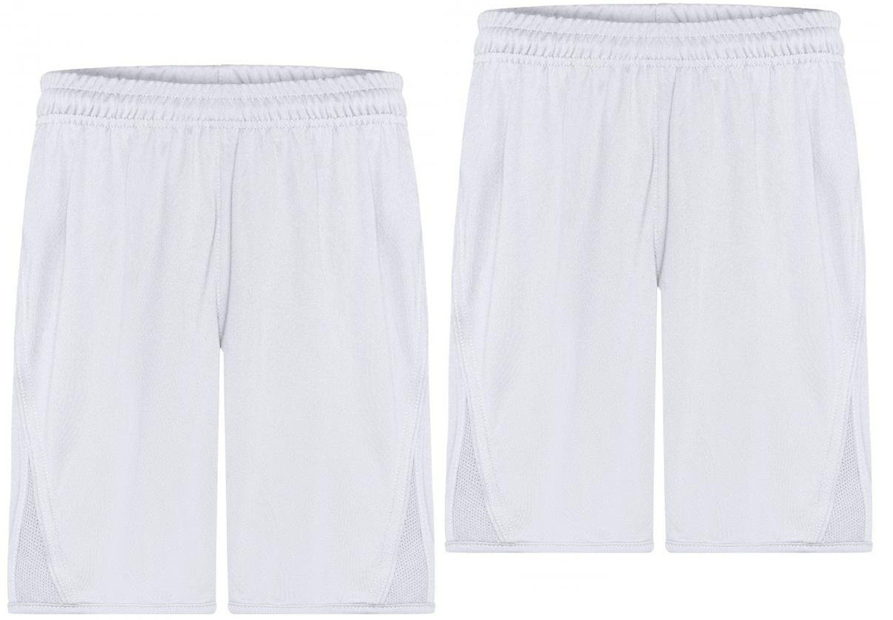 James & Nicholson Funktionsshorts Doppelpack Funktionelle Kinder Teamshorts mit Innenslip JN381K (Doppelpack, 2er-Pack) Atmungsaktiv, feuchtigkeitsregulierend und schnell trocknend