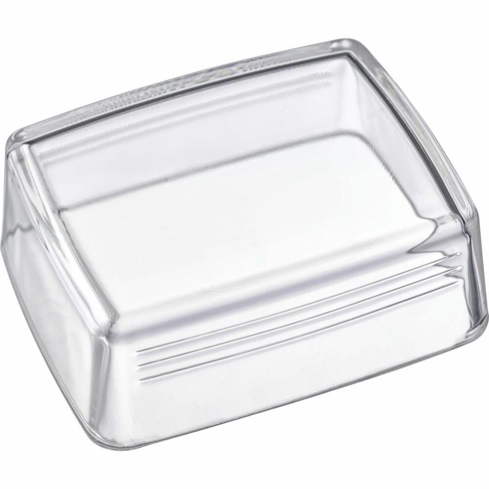 WESTMARK Butterdose 2 Stk., aus Glas, Länge: 14,3 cm, Transparent, Glas