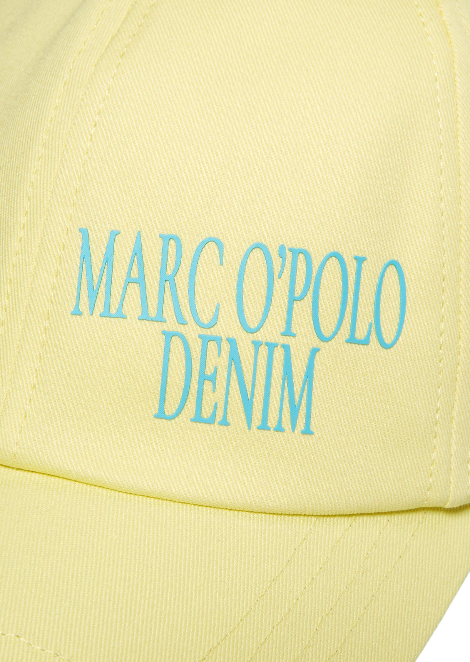 Marc Baseball Cotton DENIM Cap aus Organic gelb O'Polo