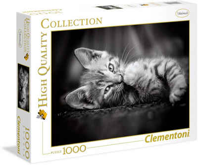 Clementoni® Puzzle High Quality Collection, Kätzchen, 1000 Puzzleteile, Made in Europe