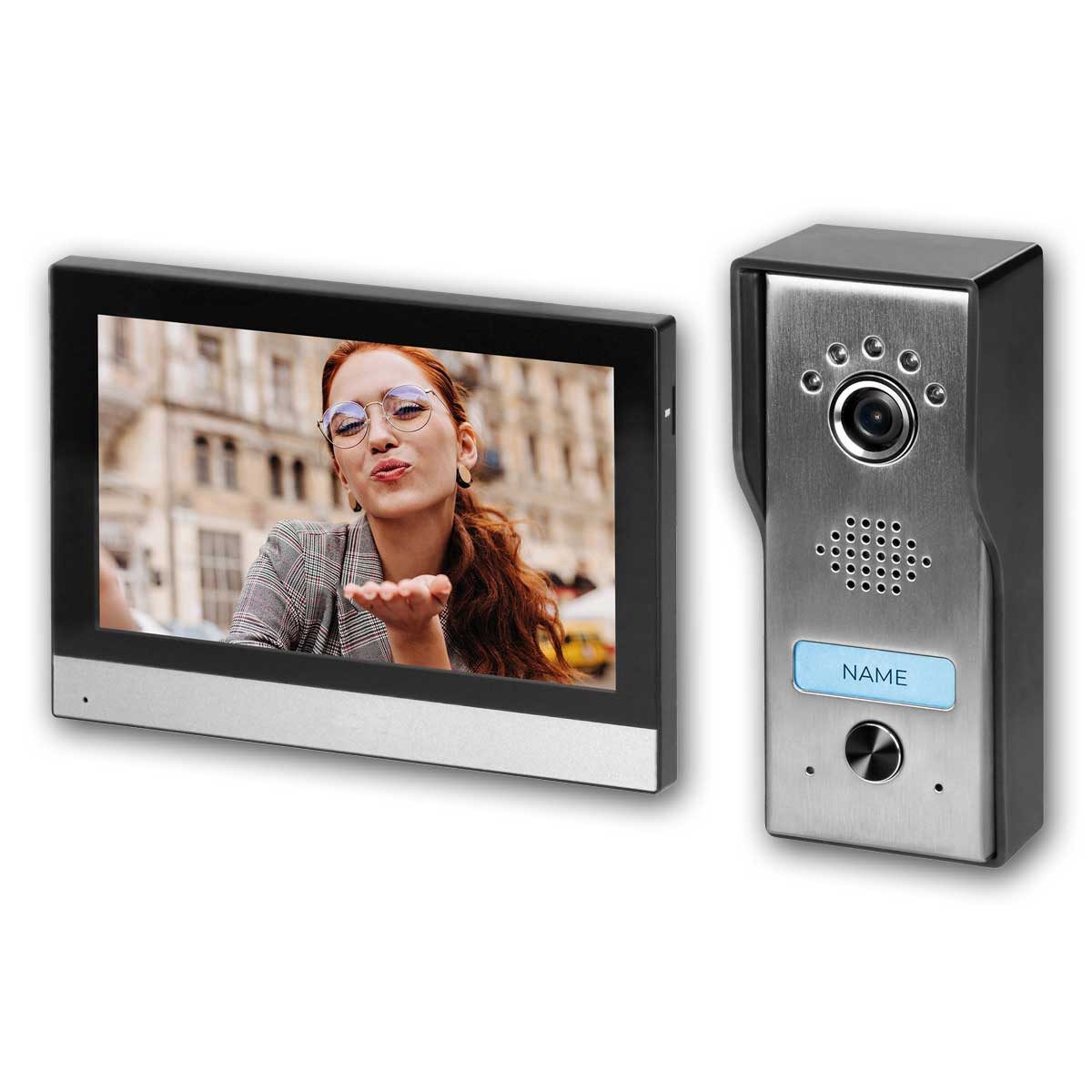 world-trading-net Video-Türsprechanlage Video-Türsprechanlage ACERO 1-TN, WiFi, FullHD