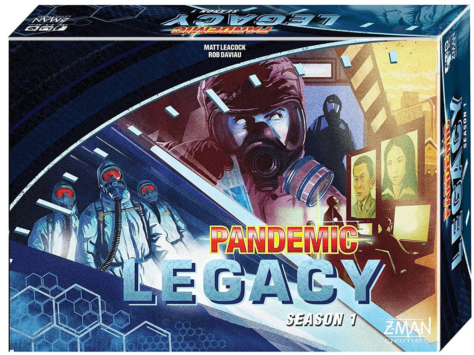 Spiel Pandemic Legacy - Season 1 BLAU