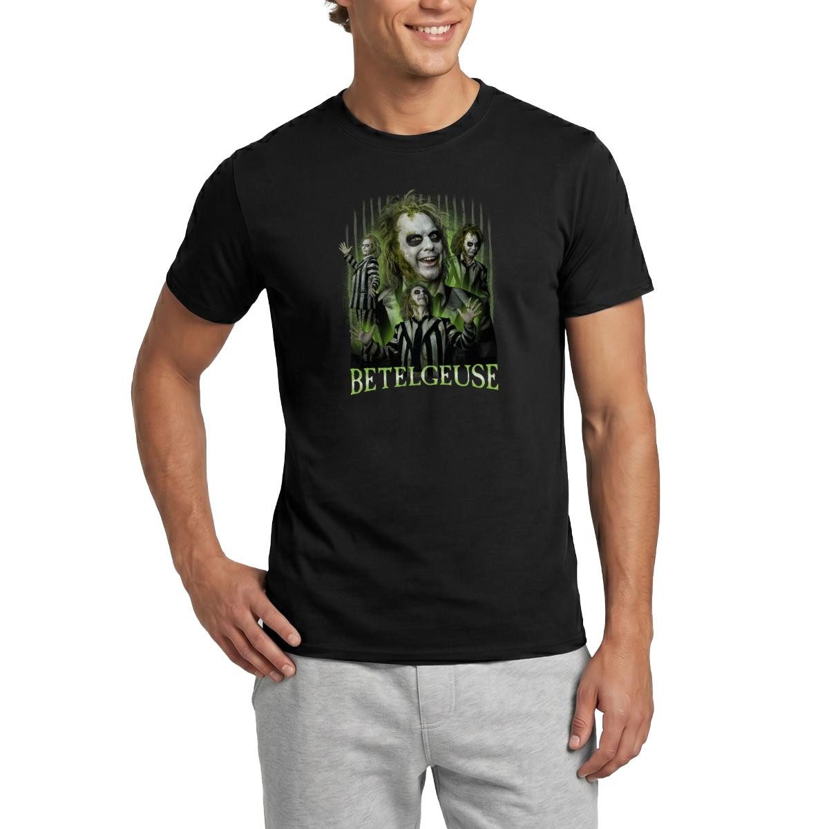 Spreadshirt T-Shirt Beetlejuice 2 Betelgeuse Cooles Design In Grün Männer T-Shirt (1-tlg)