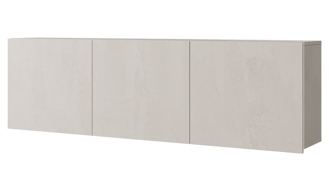 MIRJAN24 Hängeschrank Teen Flex 3D TF-09 (3-Drehtüren) Ohne Griffe, 150x27x45 cm