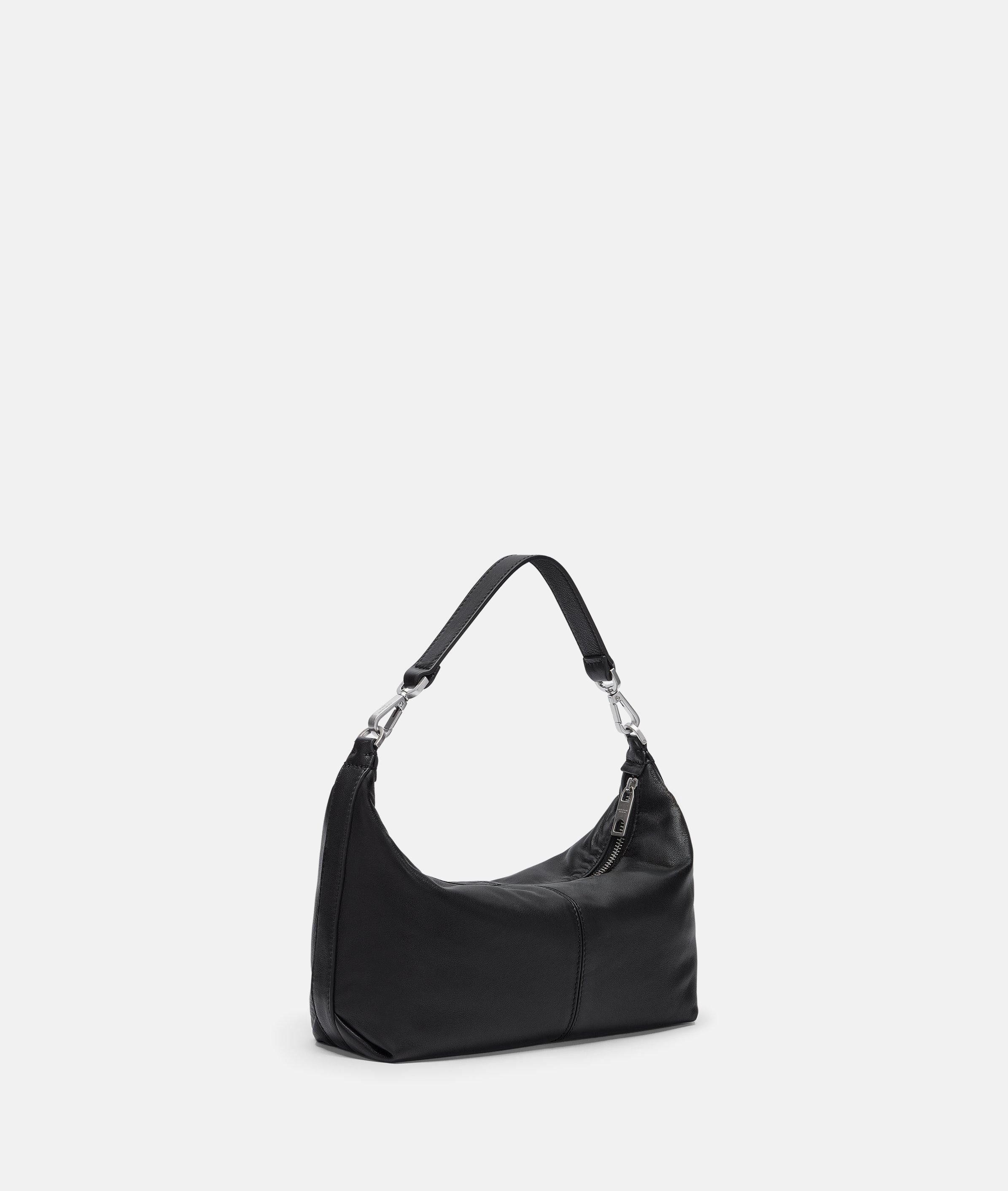 Liebeskind Berlin Schultertasche Hobo, Handliche Hobo-Bag aus Leder