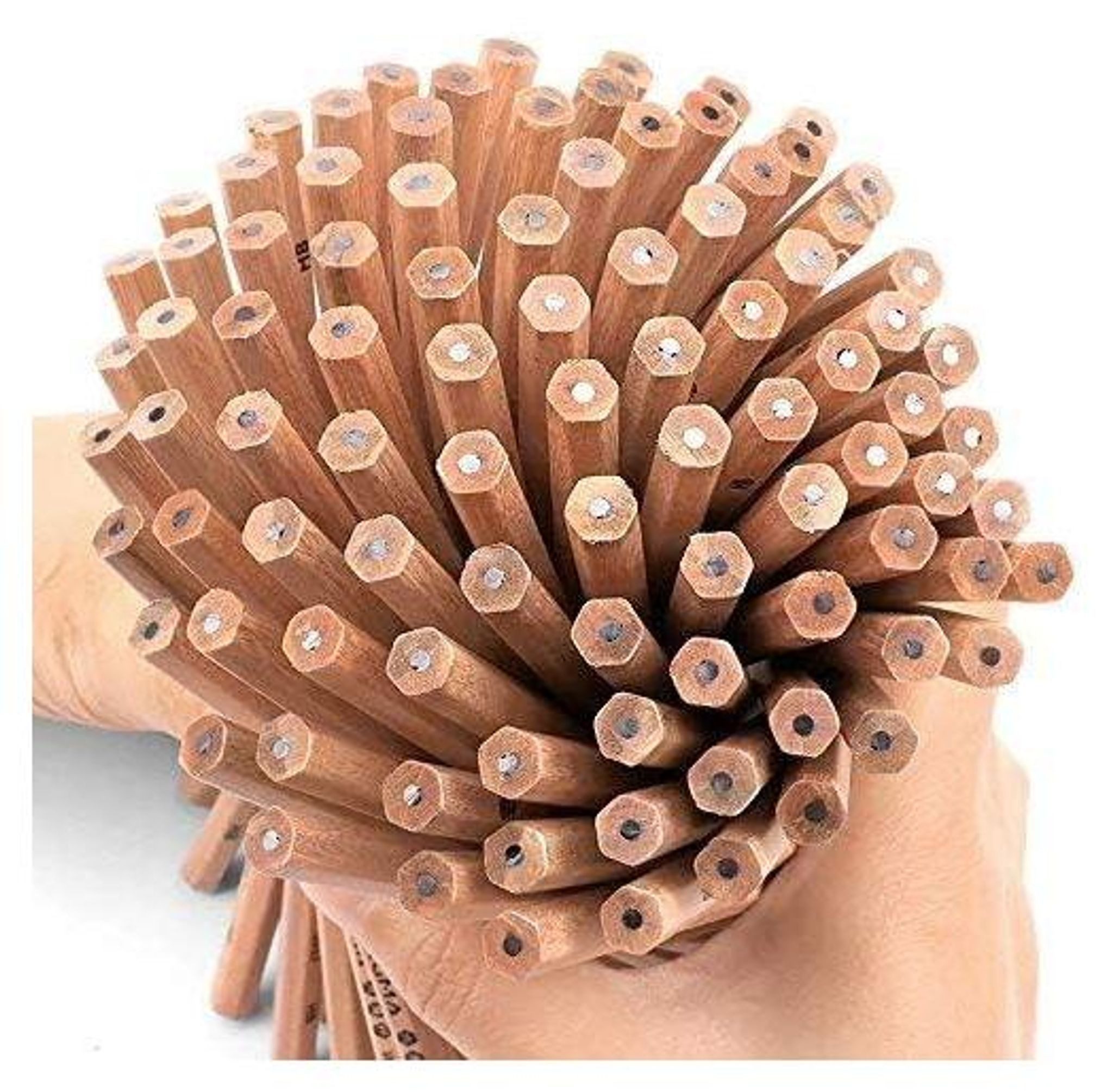 FELIXLEO Holzdübel HB Bleistift Set aus echtem Holz für Schüler Büro, (1-St)
