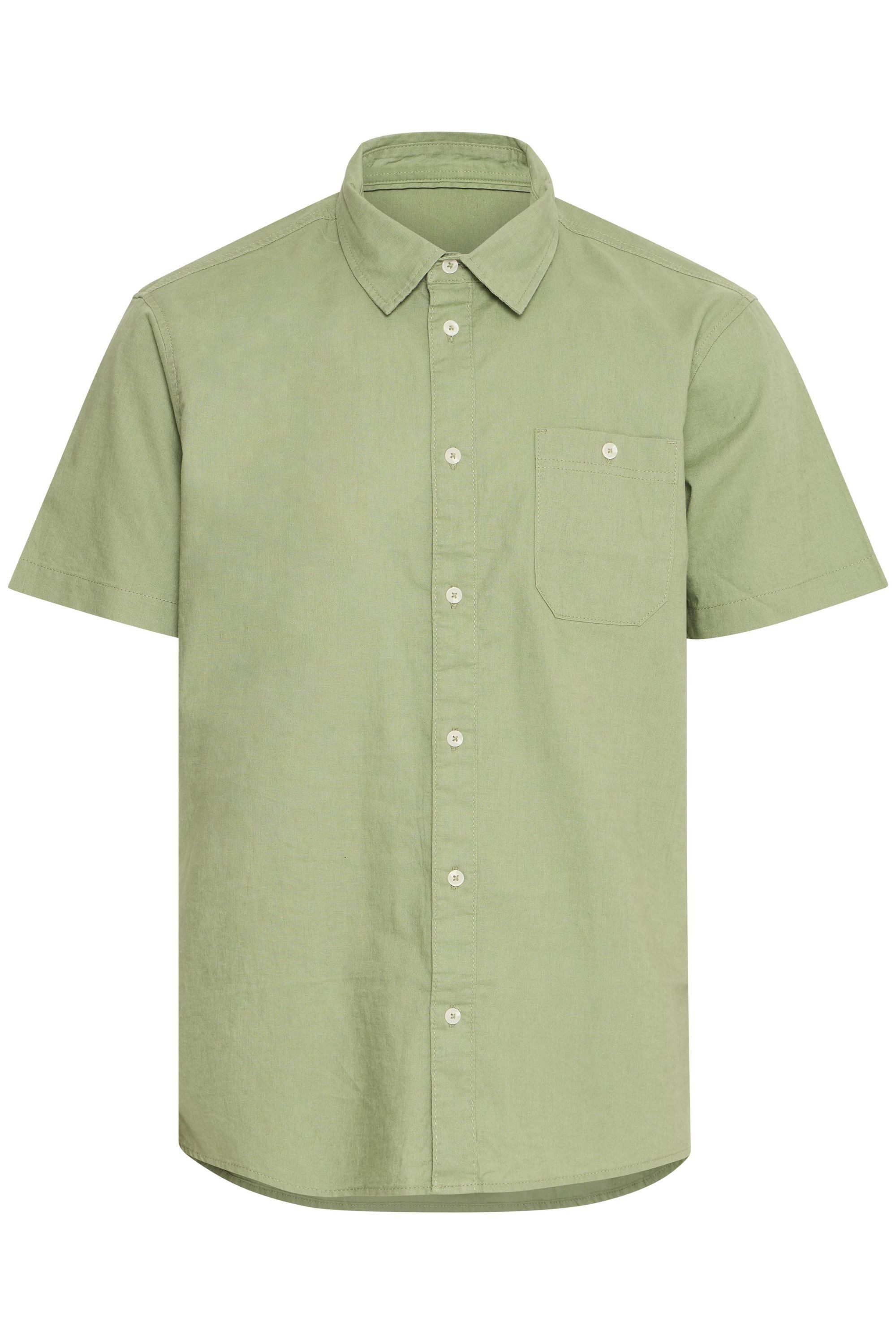 Blend Leinenhemd BHBAY LINEN Stilvolles Kurzarmhemd günstig online kaufen