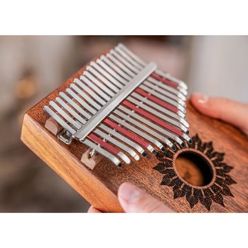 Meinl Percussion Kalimba, PKL1708H Soundhole Pickup Kalimba Mahagoni - Kalimba