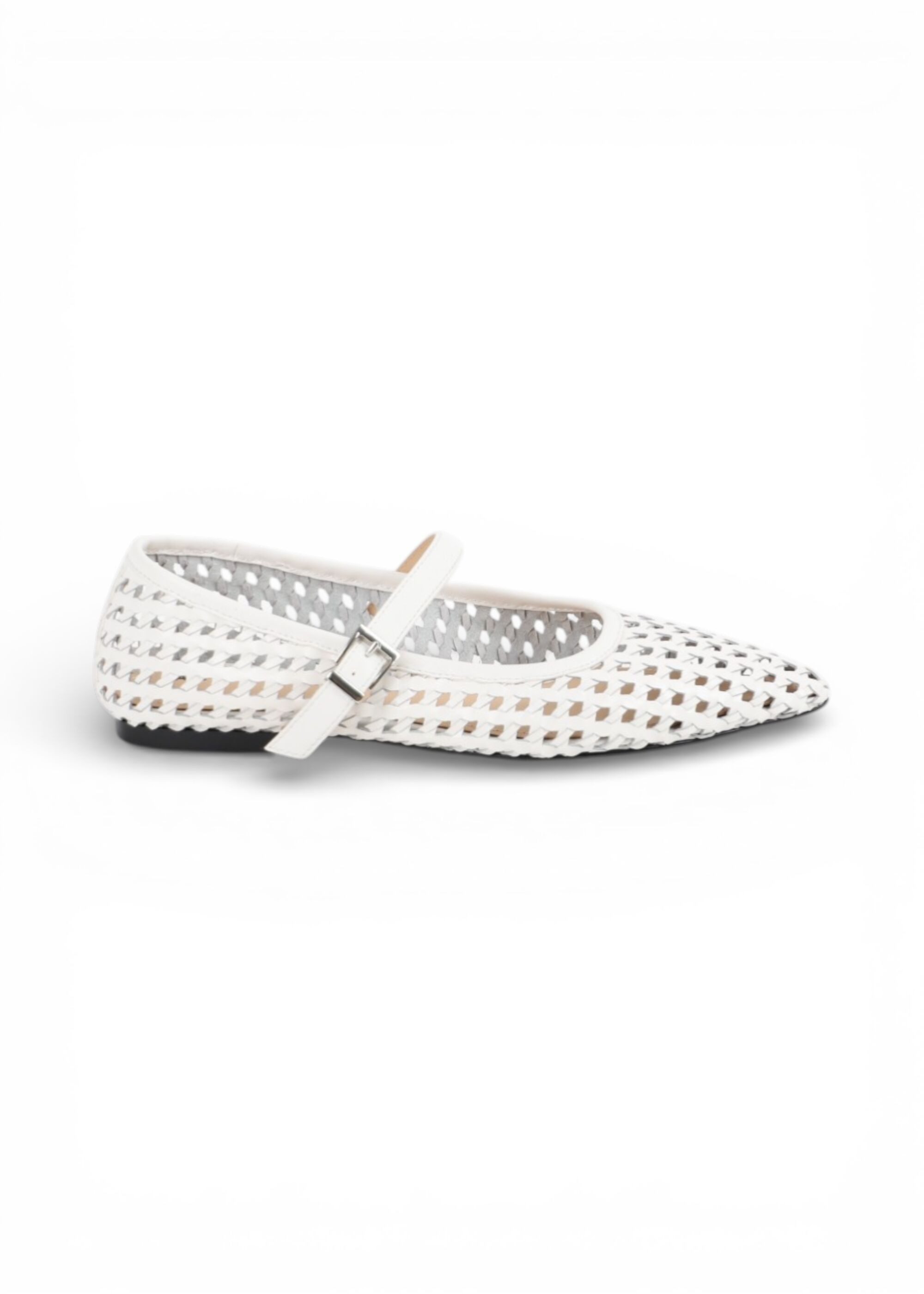 Apple of Eden DEBRA Ballerina geflochtene Lederkonstruktion