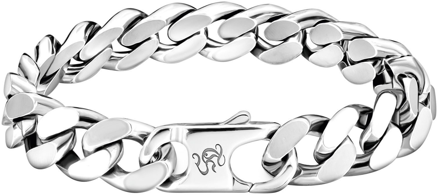 THOMAS SABO Panzerarmband Breites Panzer-Armband Silber