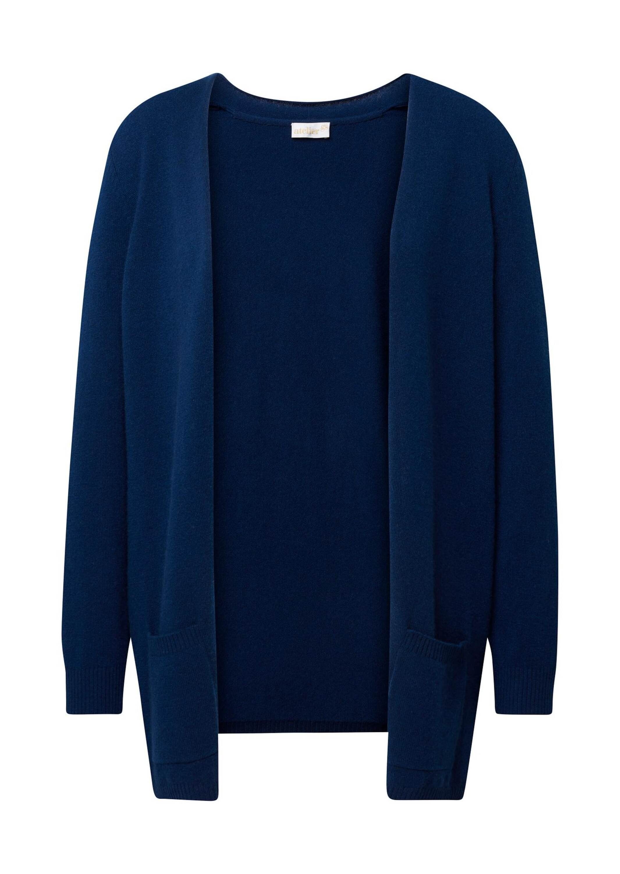 GOLDNER Strickjacke Langarm Feinstrick-Cardigan Damen Strickjacke aus reine günstig online kaufen