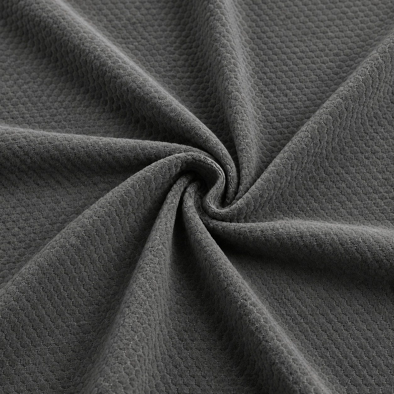 novely® Stoff MAKAO Abverkauf, Leichter Velours-Möbelstoff Feine Wabenprägung 1lfm, Strapazierfähig, Kuschelweich, Meterware, 1lfm – Bild 2 von 5