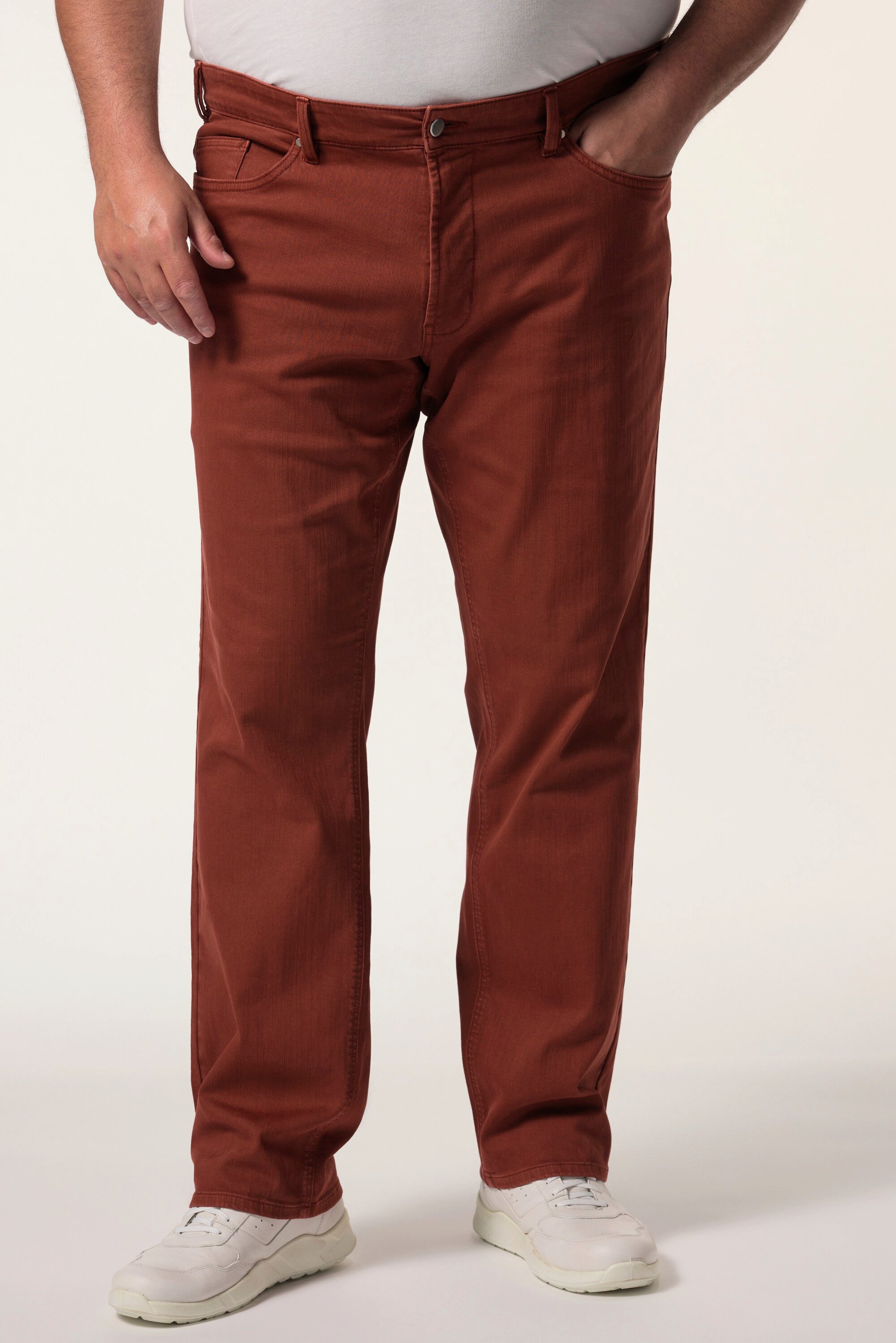 Men Plus 5-Pocket-Jeans Men+ Color-Jeans Denim günstig online kaufen