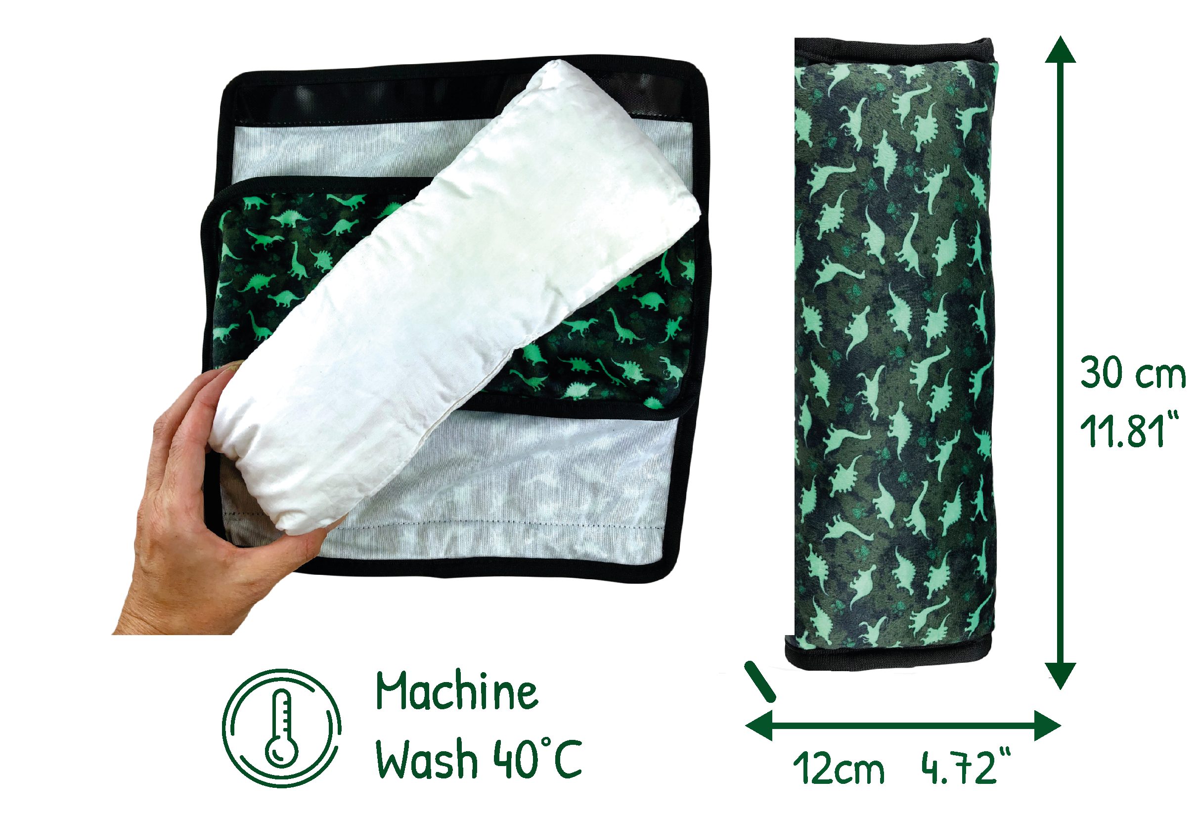 HECKBO Schlafkissen Auto Schlafkissen Dinosaurier Dino für Kinder Mädchen J günstig online kaufen