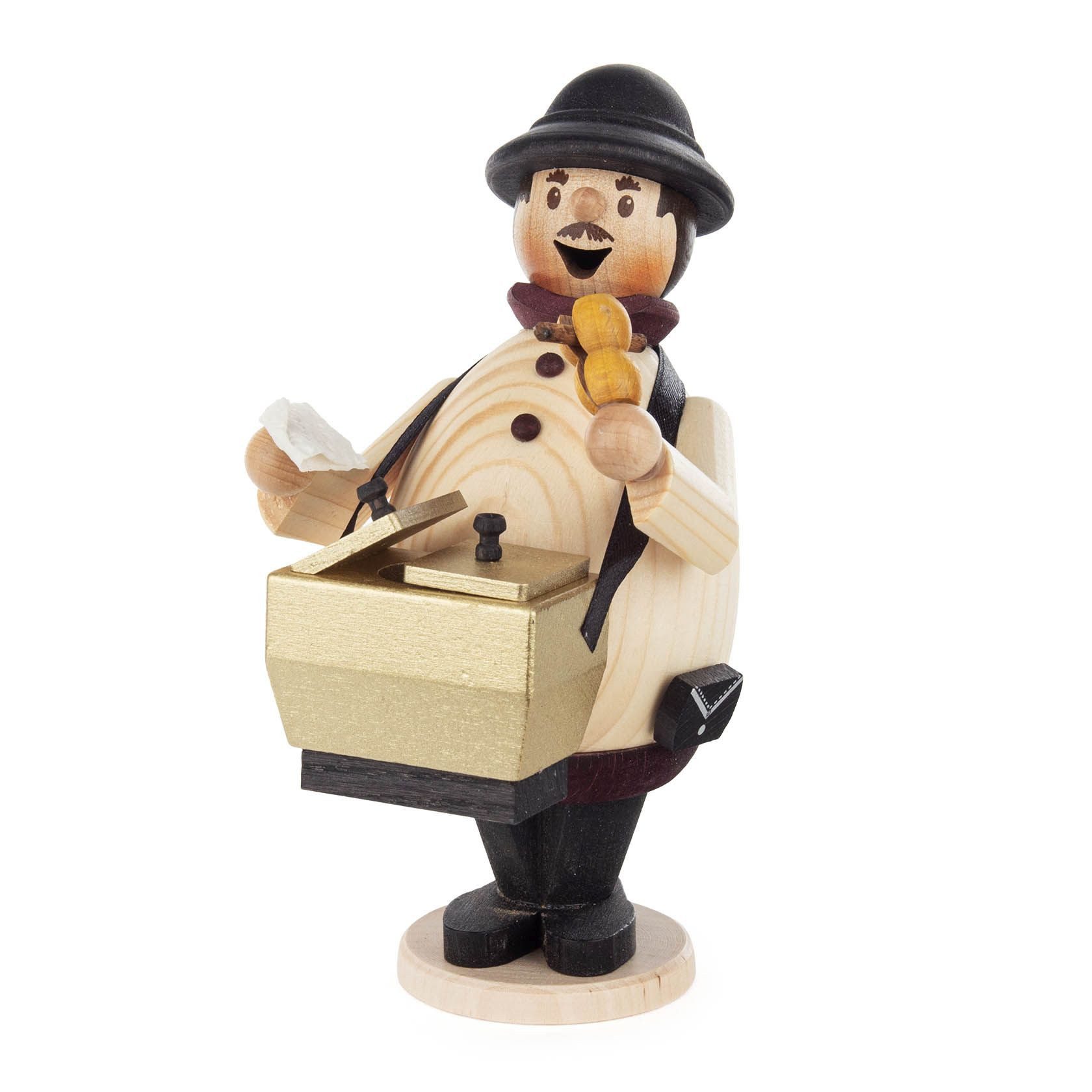 Räuchermännchen Räuchermann Max Bockwurstverkäufer Höhe 16cm NEU