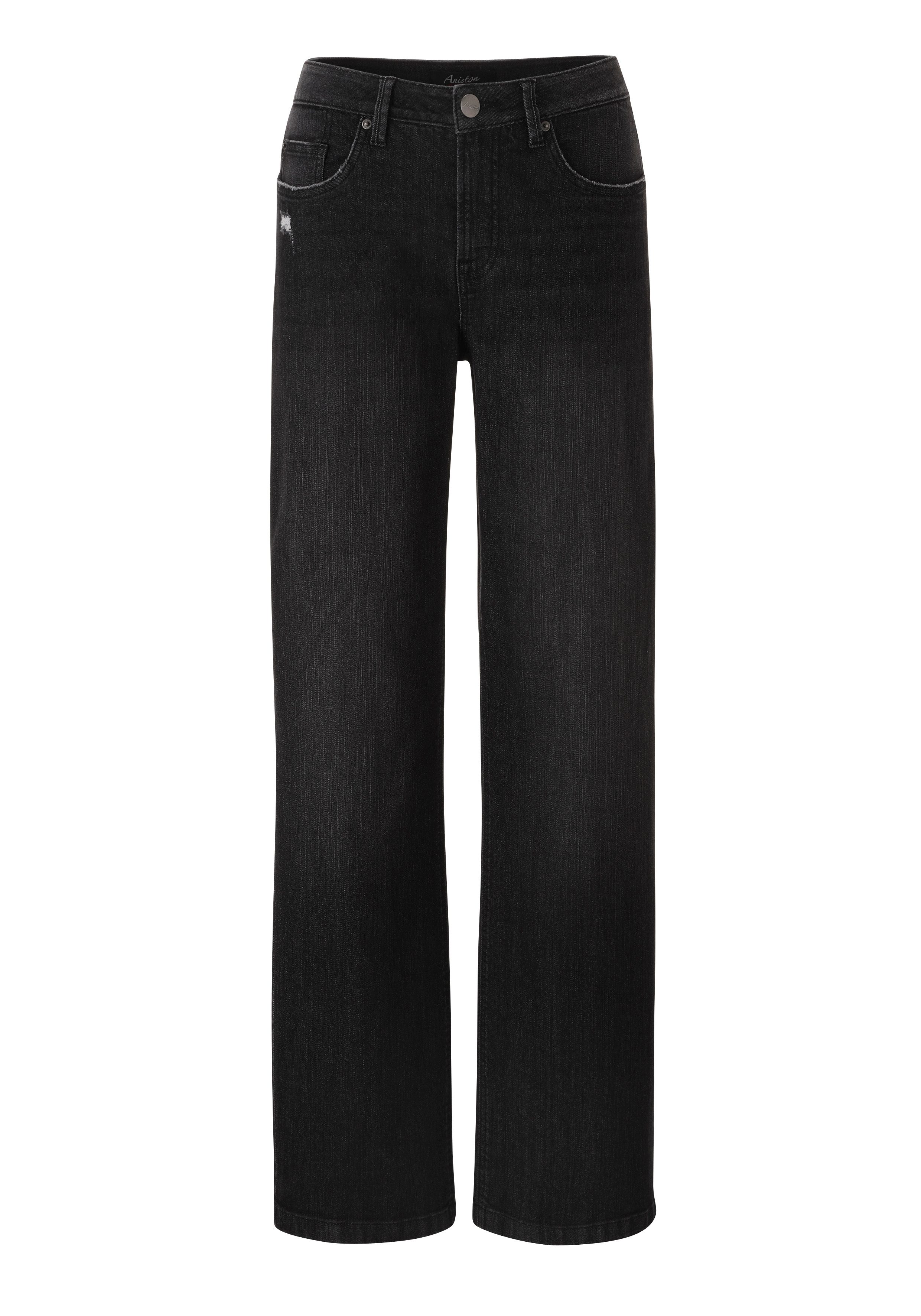 Aniston CASUAL Straight-Jeans mit trendig weitem Bein – Bild 5 von 5