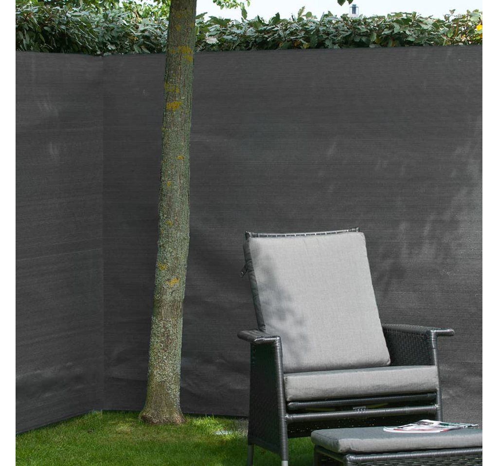 Thumbnail - Nature Gartenzaun Garten-Sichtschutz Zaunblende PE 1×3 m Anthrazit, (1-St)