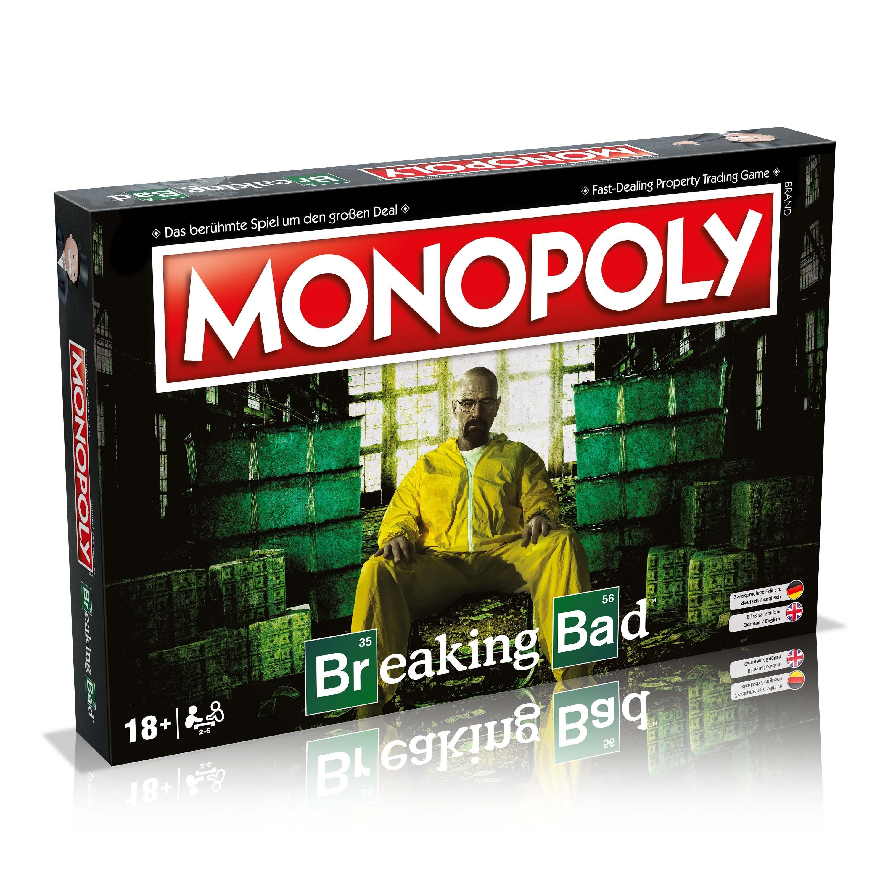 Winning Moves Spiel Monopoly - Breaking Bad (deutsch/englisch)